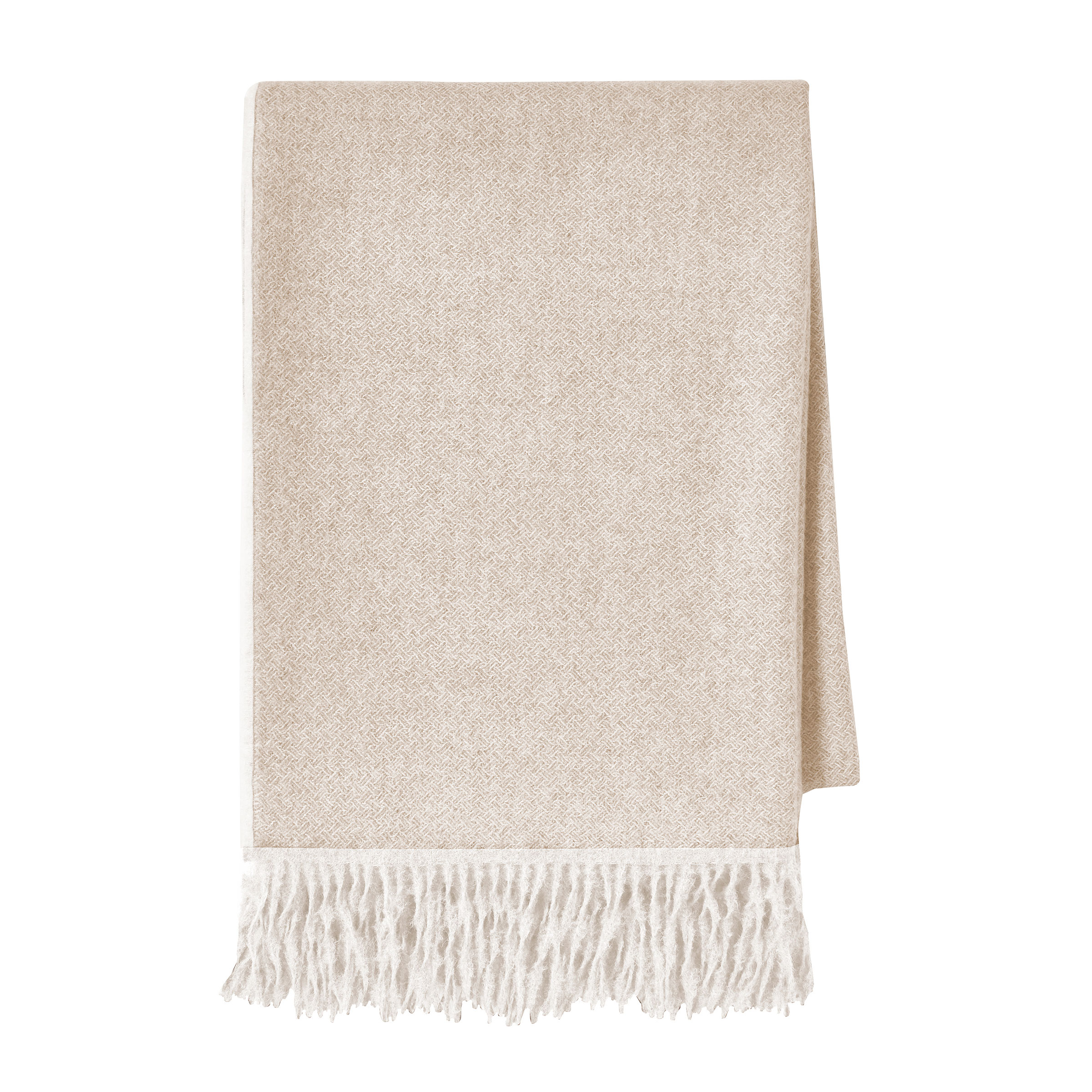 Alexandre Turpault Plaid Nomade Baby Alpaca Latte 130 x 180 cm