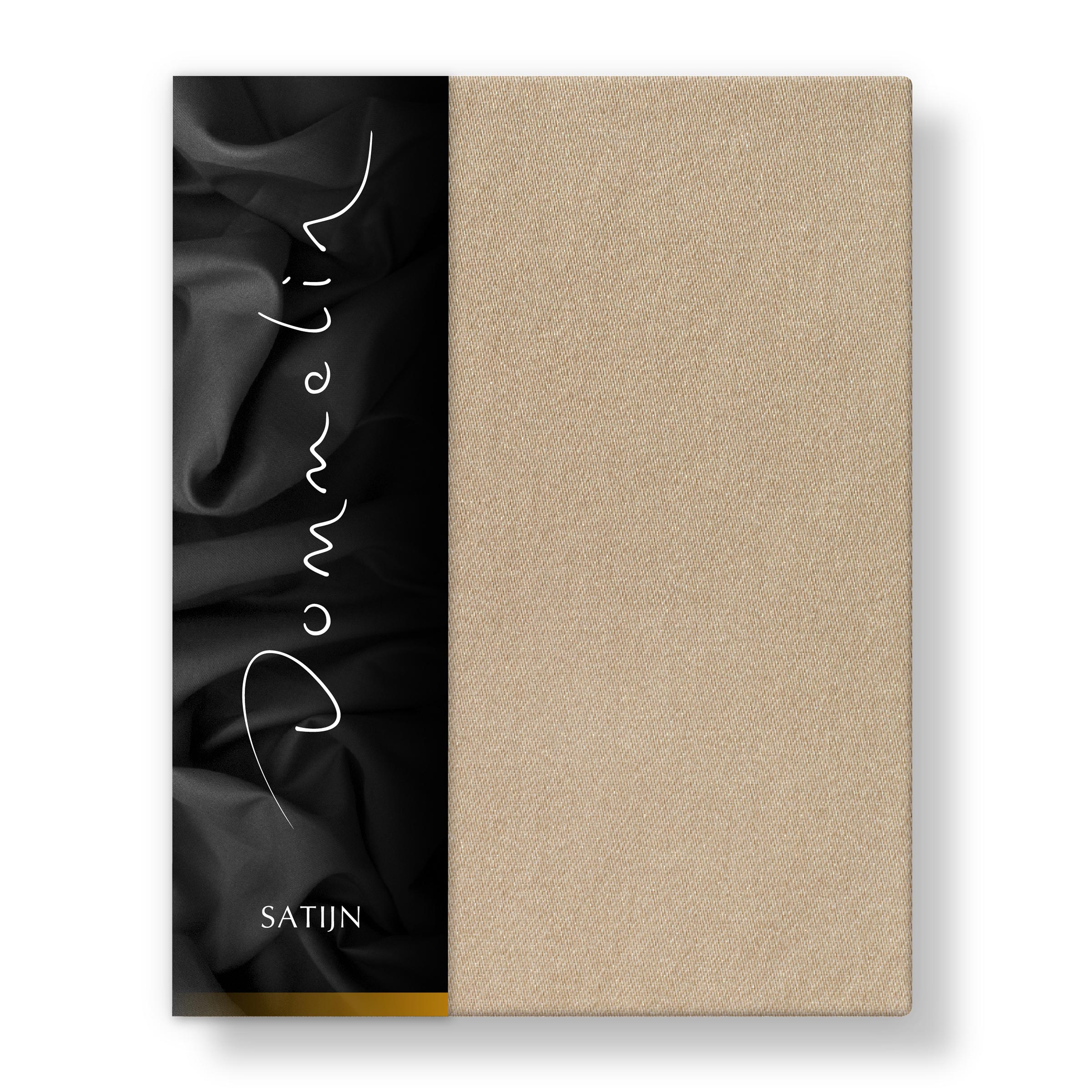 Dommelin Split Hoeslaken Satijn 300TC Cafe