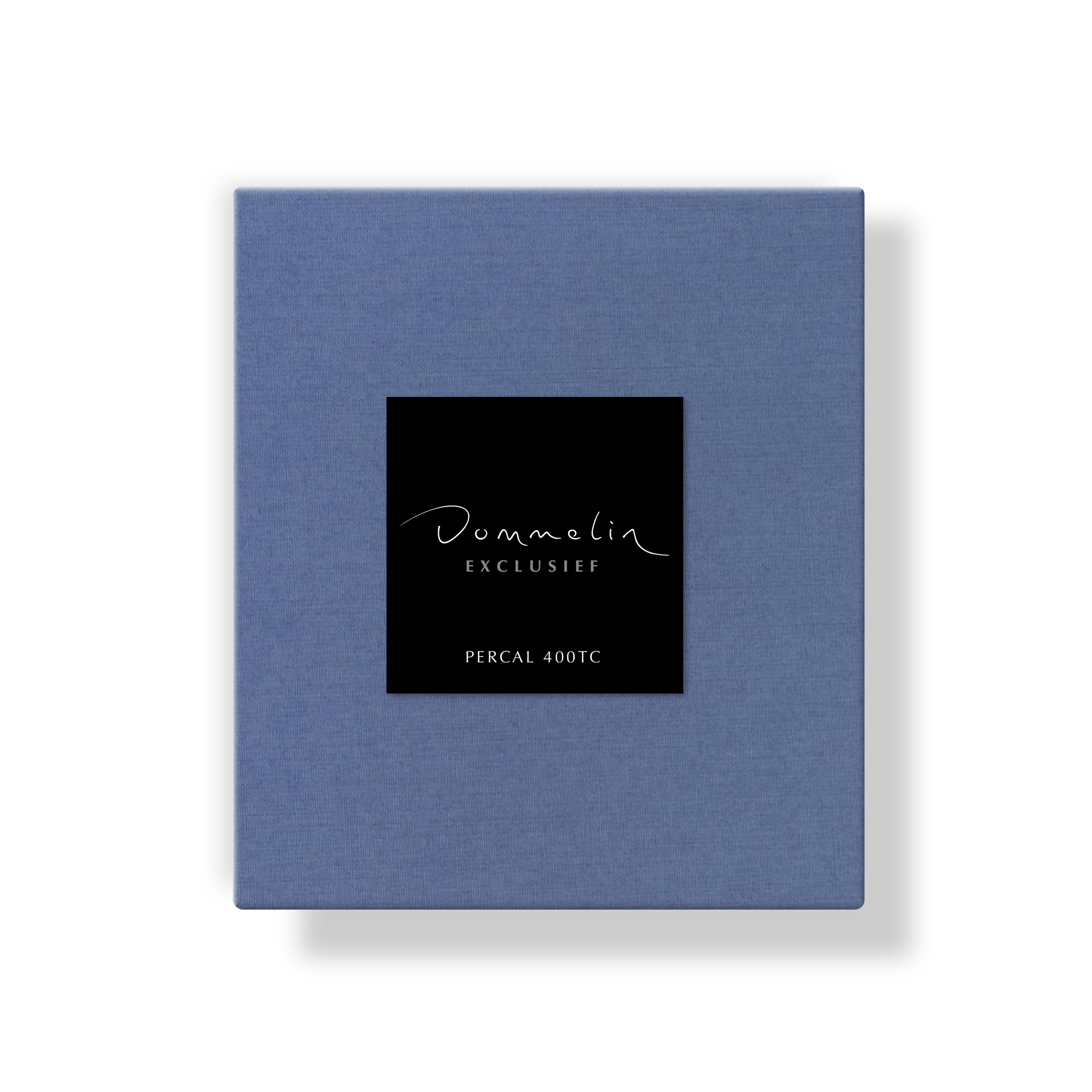 Dommelin Kussensloop Volant Percal 400TC Celestien 60 x 70 cm