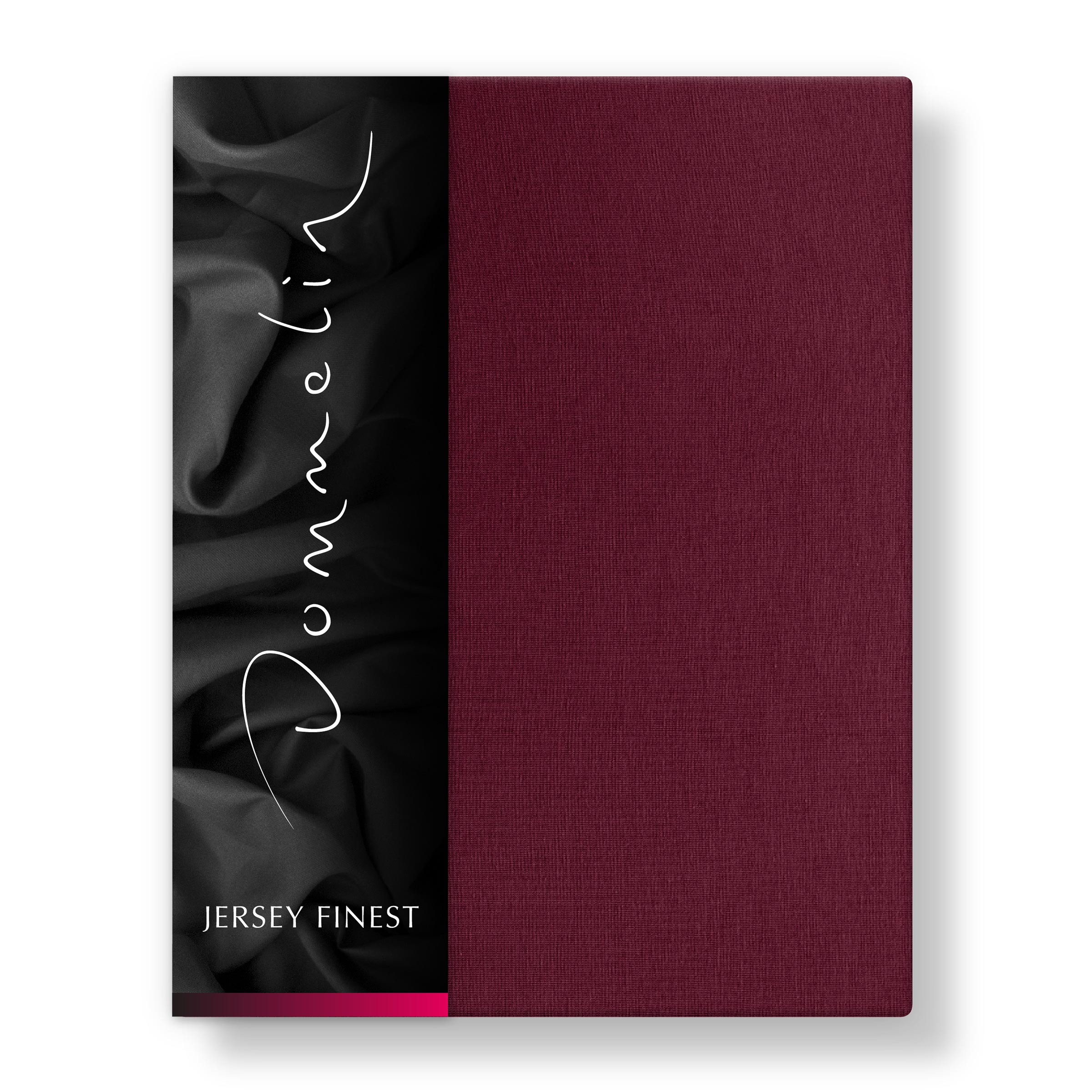 Dommelin Hoeslaken Jersey Finest Bordeaux