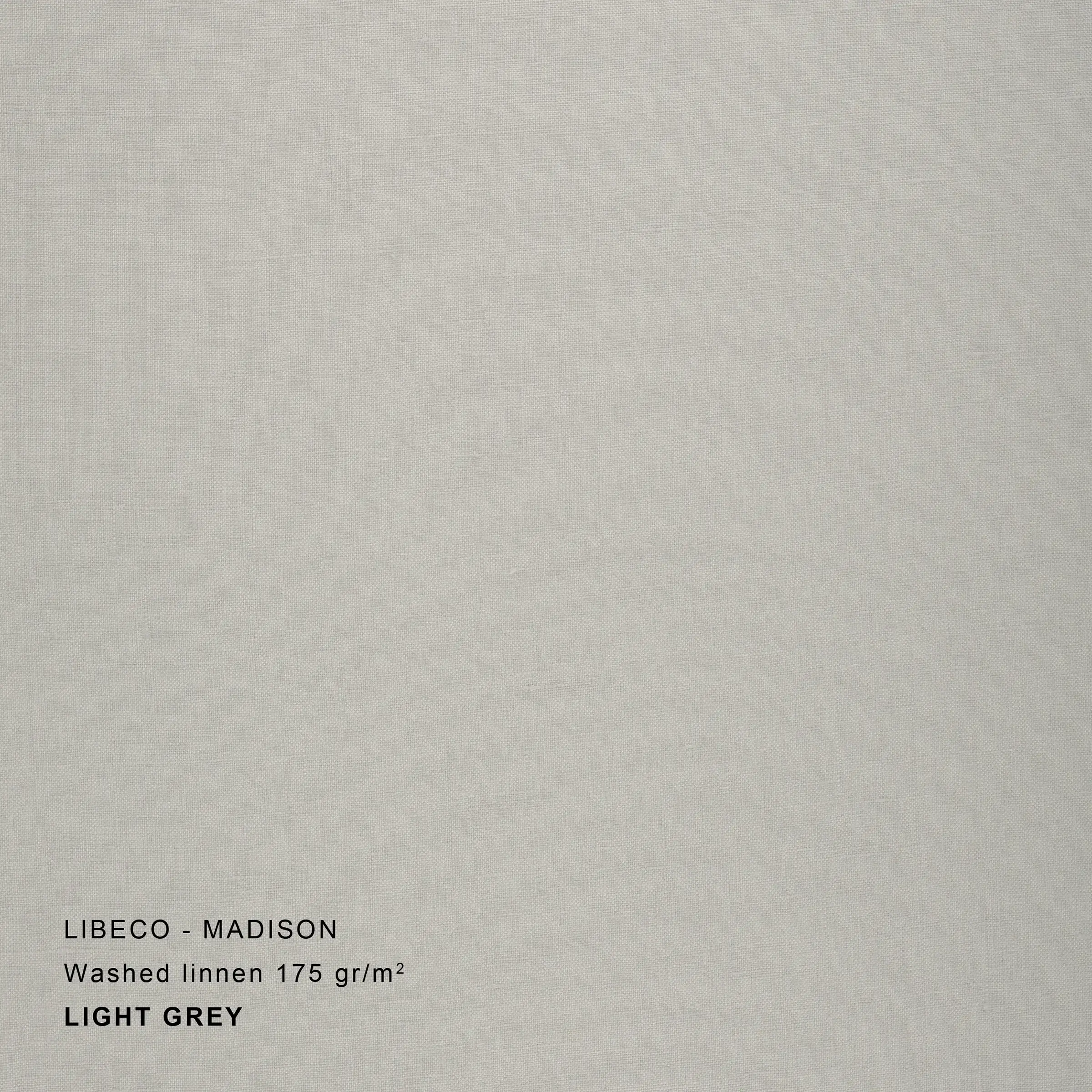 Libeco Kussensloop Madison Washed Linnen 175 gr/m2 Light Grey