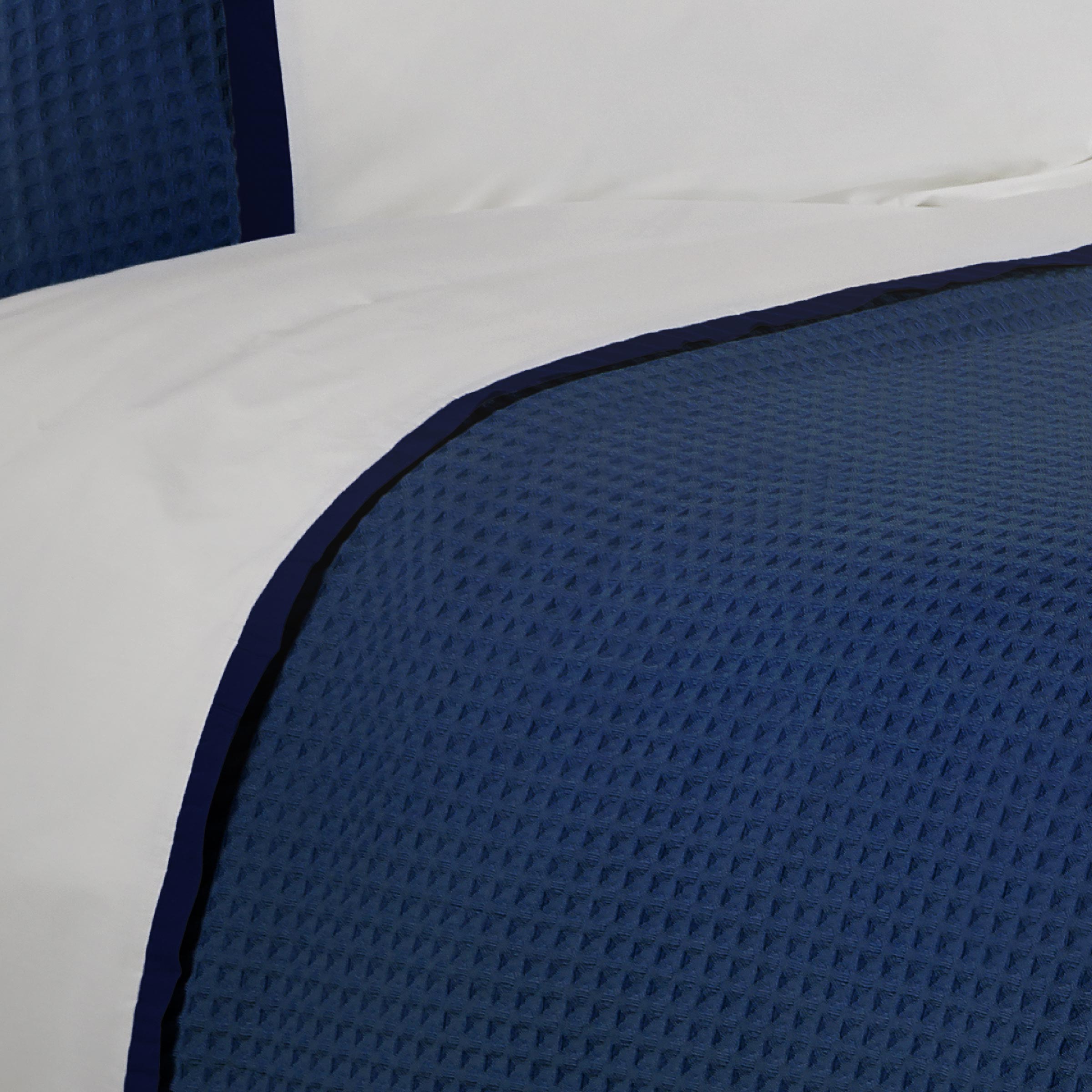 Dommelin Dekbedovertrekset Bari Percal 200TC Jeansblauw - Navy