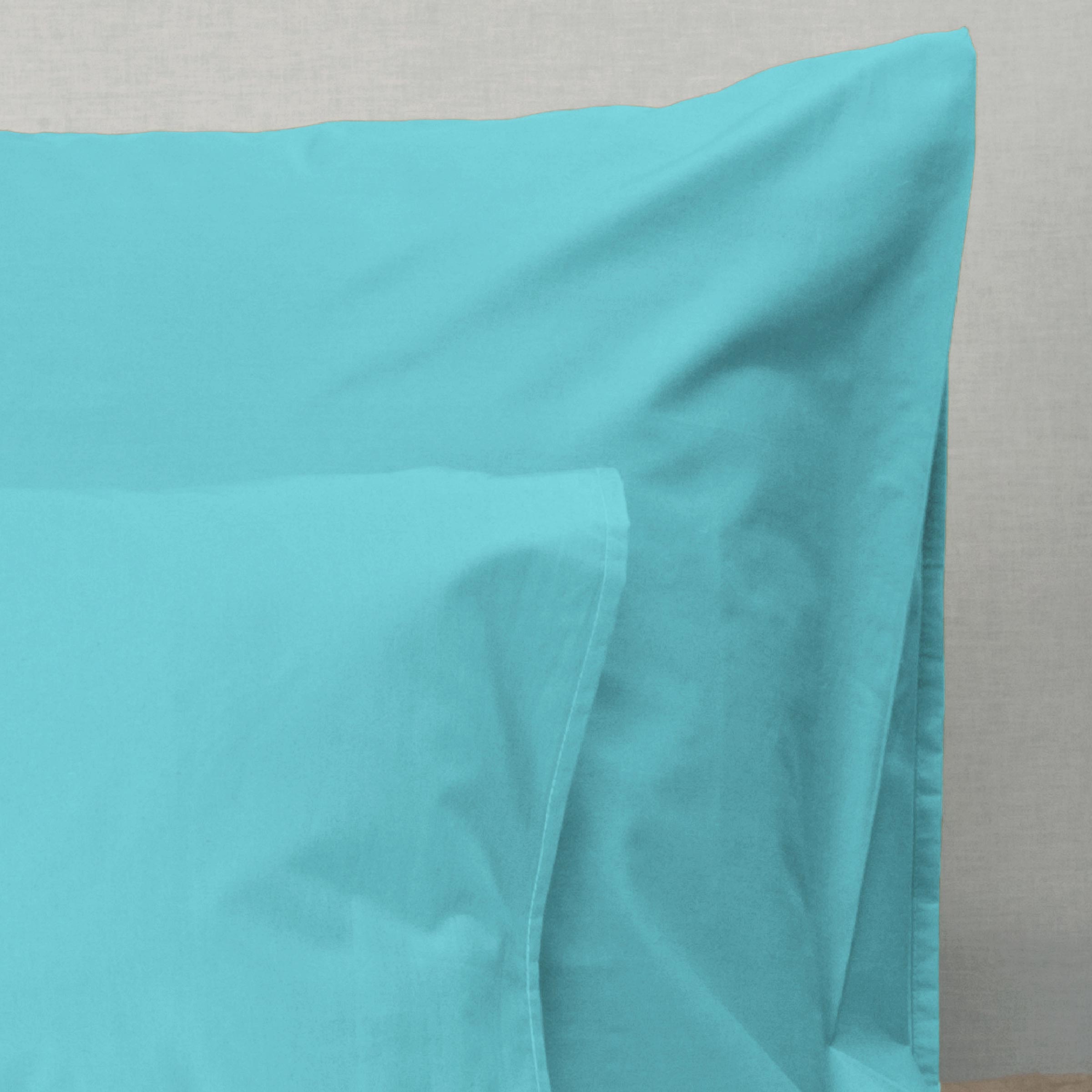 Dommelin Kussensloop Percal 200TC Aquamarijn