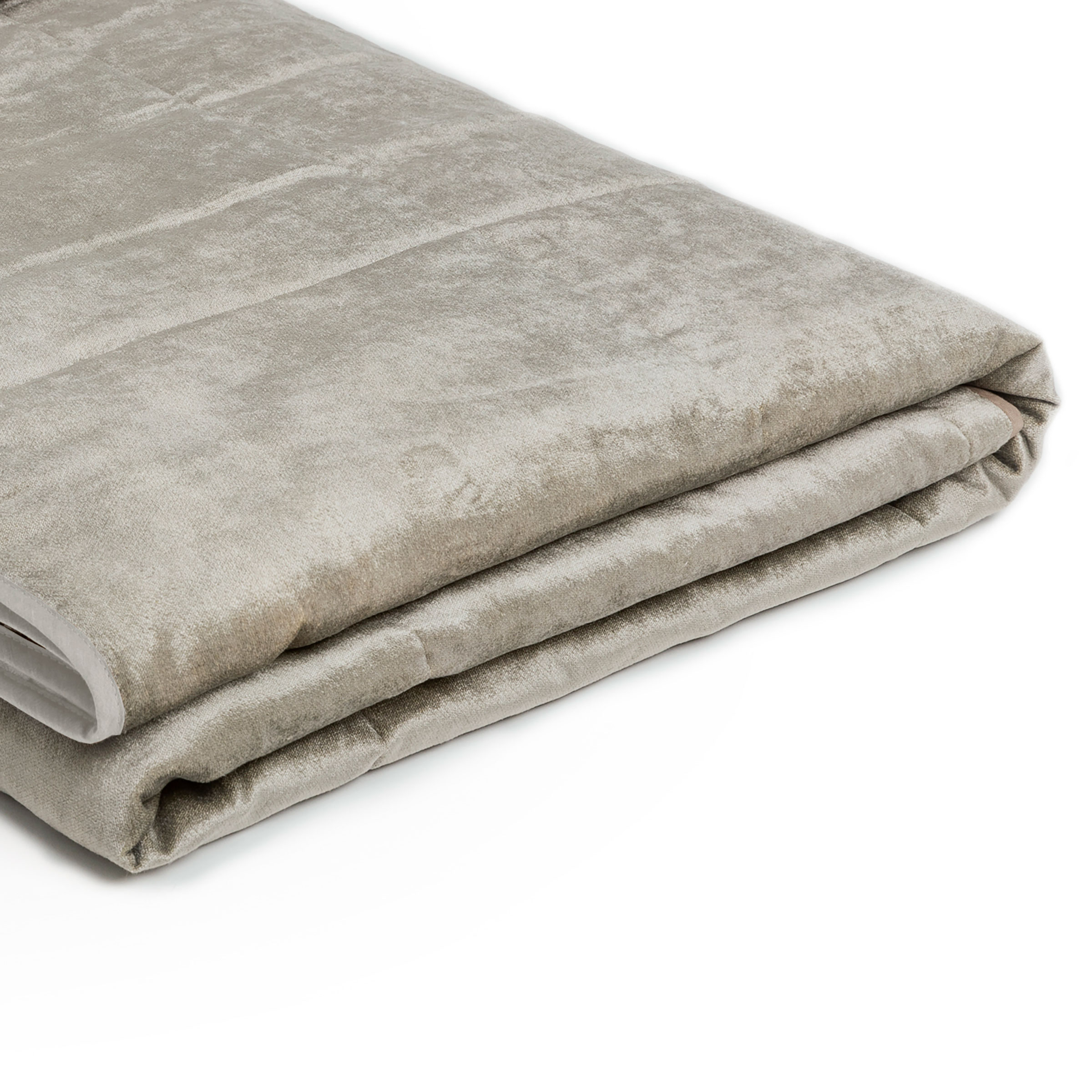 Mrs.Me Bedeind Sprei Majestic Velours Platinum 140 x 300 cm