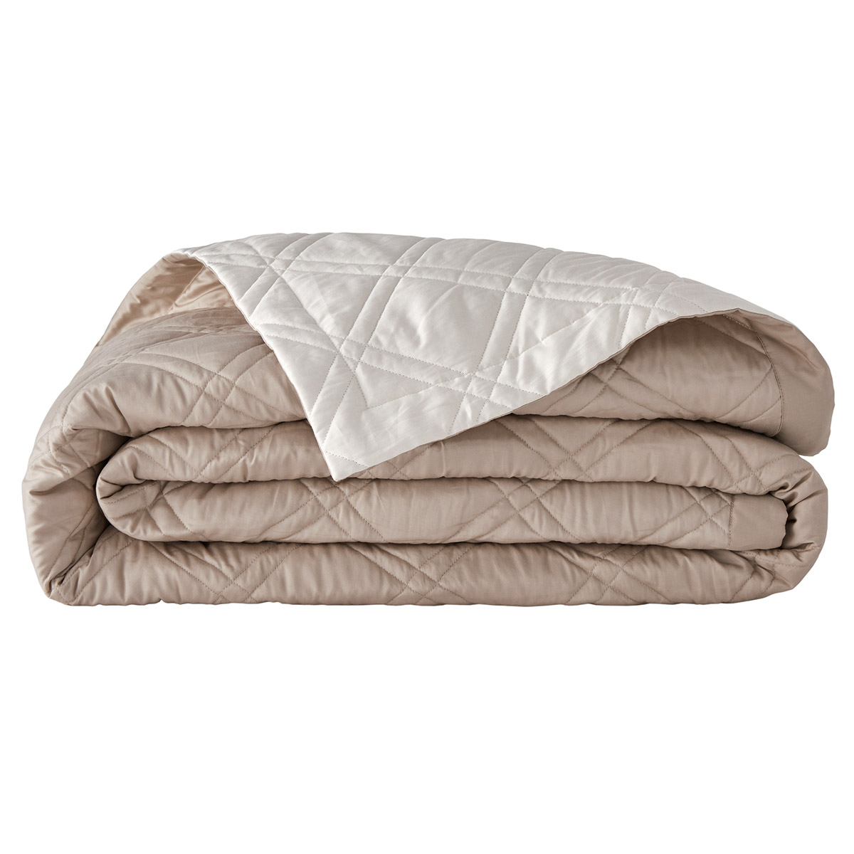 Alexandre Turpault Sprei Merveille Satijn Gazelle - Hermine