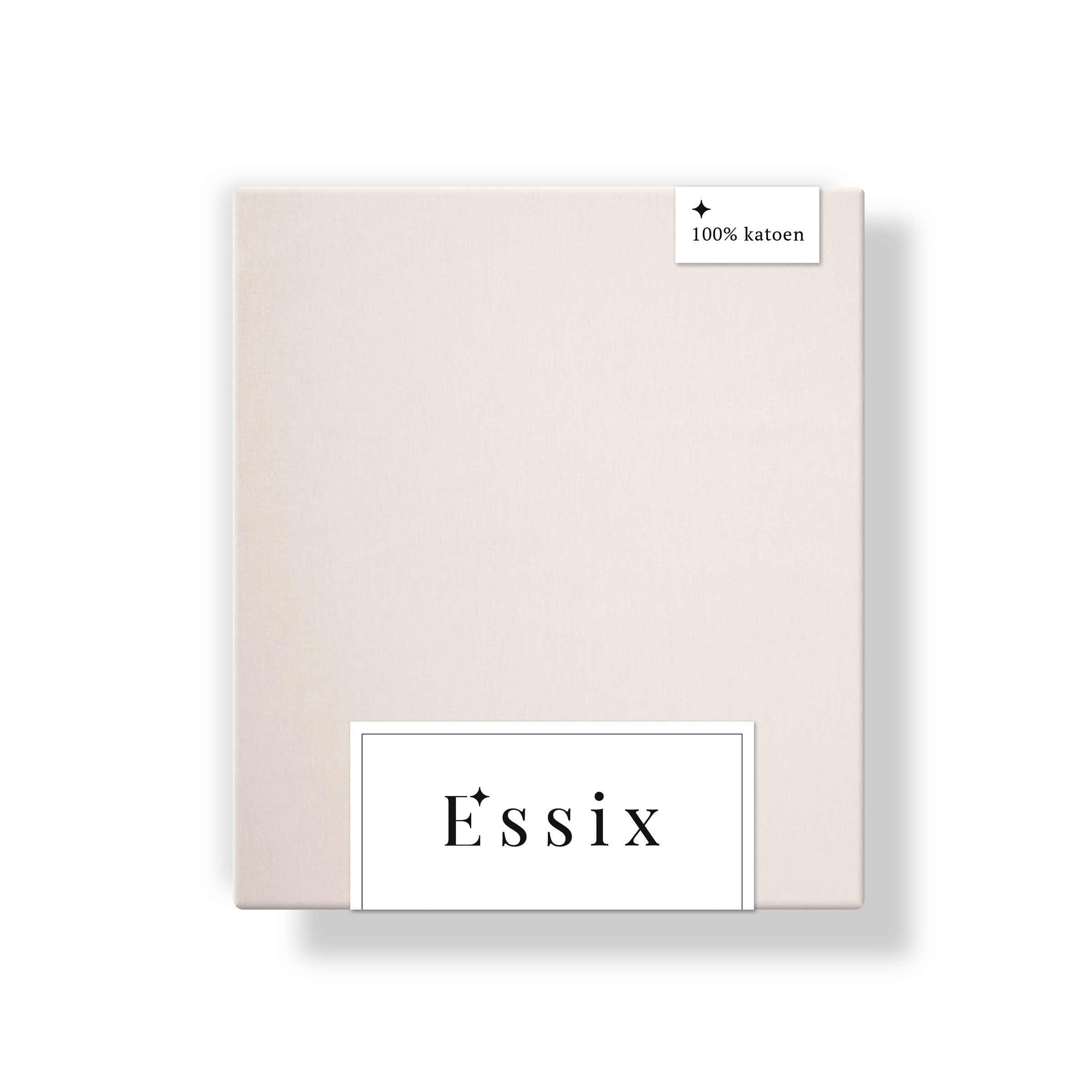 Essix Kussensloop Tout Doux Katoen 145TC Creme