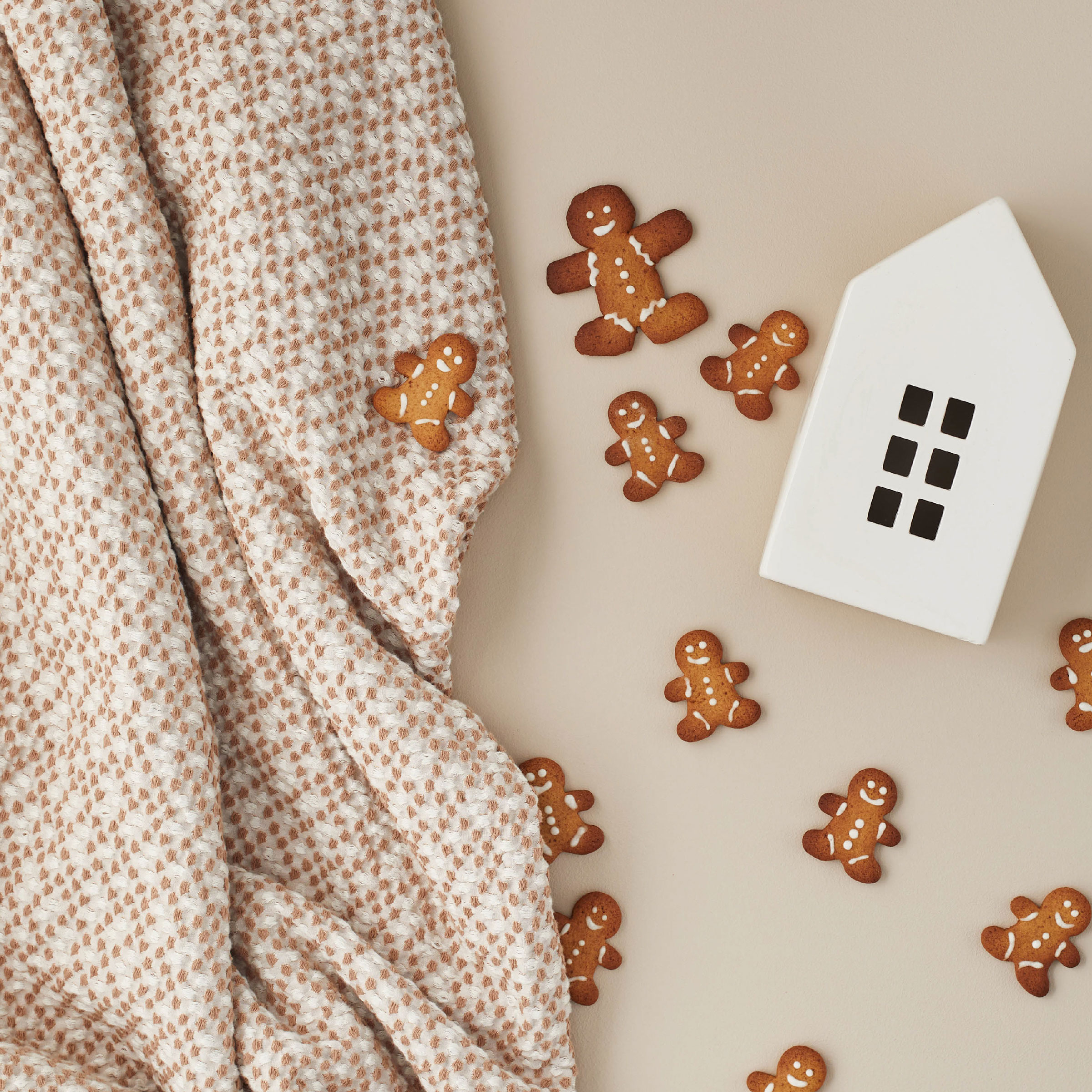 Essix Sierkussenhoes Mirage Stonewashed Katoen Pain d'Epices 40 x 60 cm