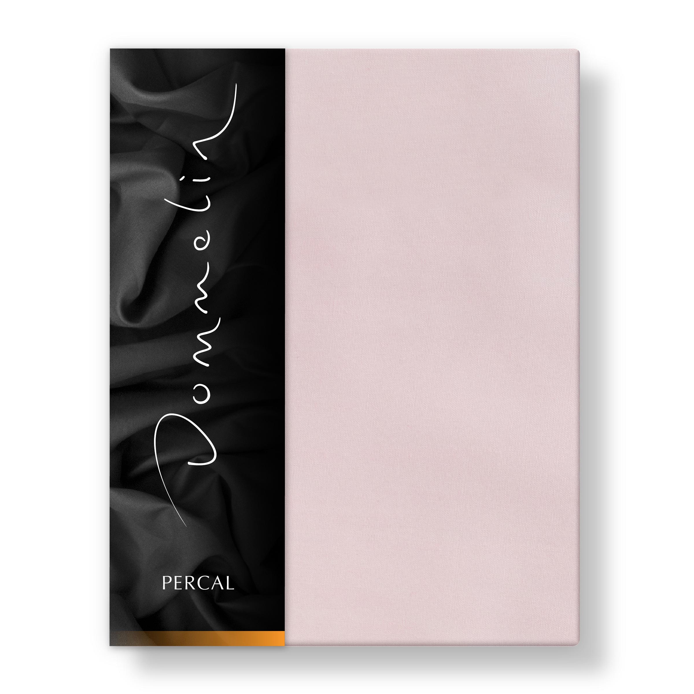 Dommelin Hoeslaken Hoge Hoek Percal 200TC Lichtroze