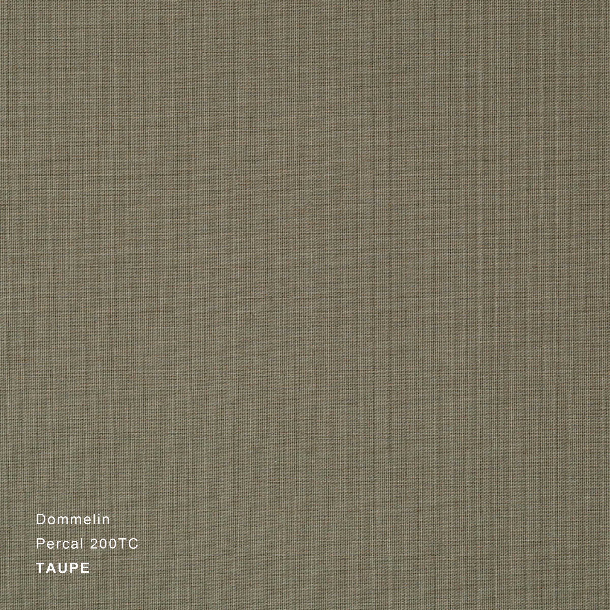 Dommelin Dekbedovertrek Percal 200TC Taupe