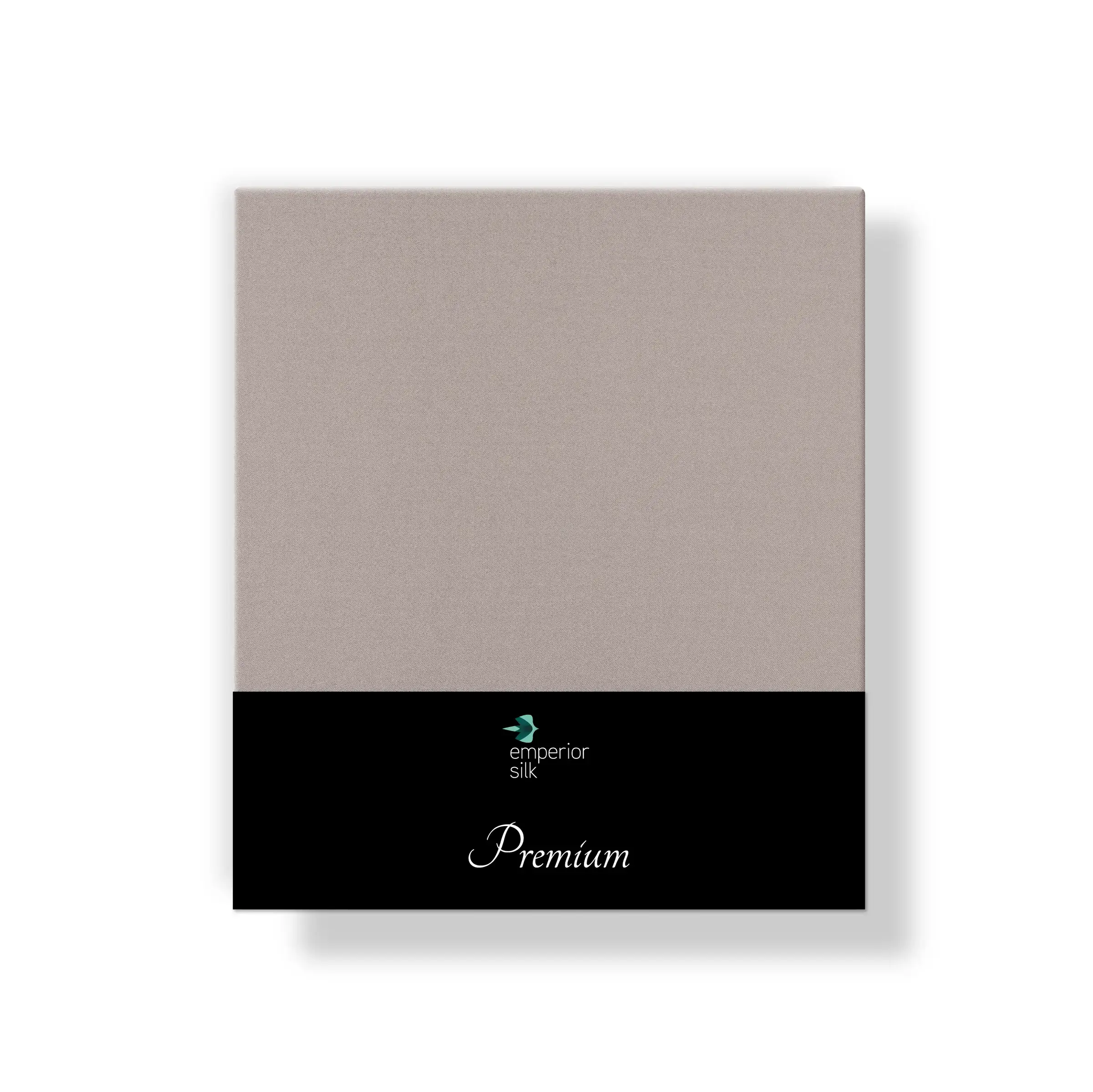 Emperior Silk Kussensloop Volant Zijde Taupe