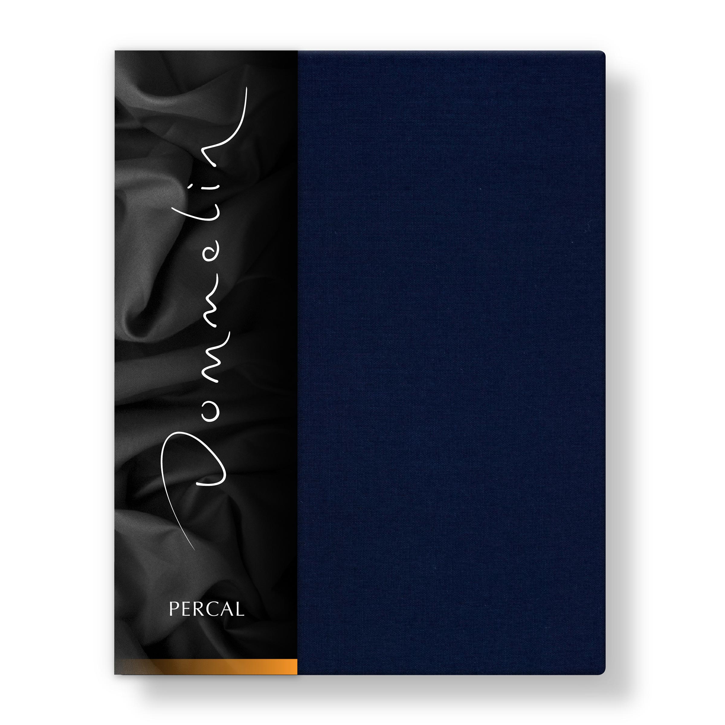 Dommelin Split Topper Hoeslaken Percal 200TC Navy