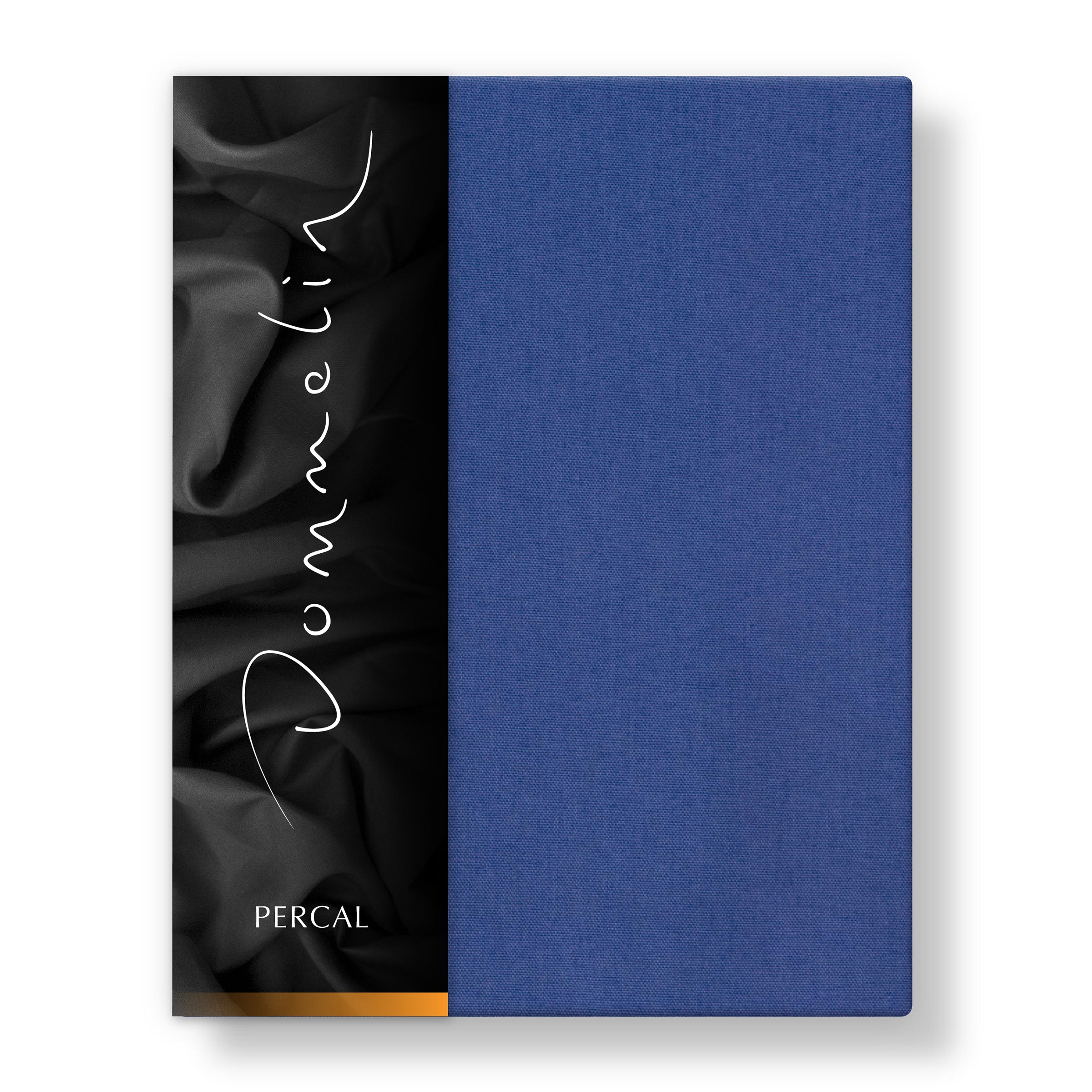 Dommelin Split Hoeslaken Percal 200TC Jeansblauw