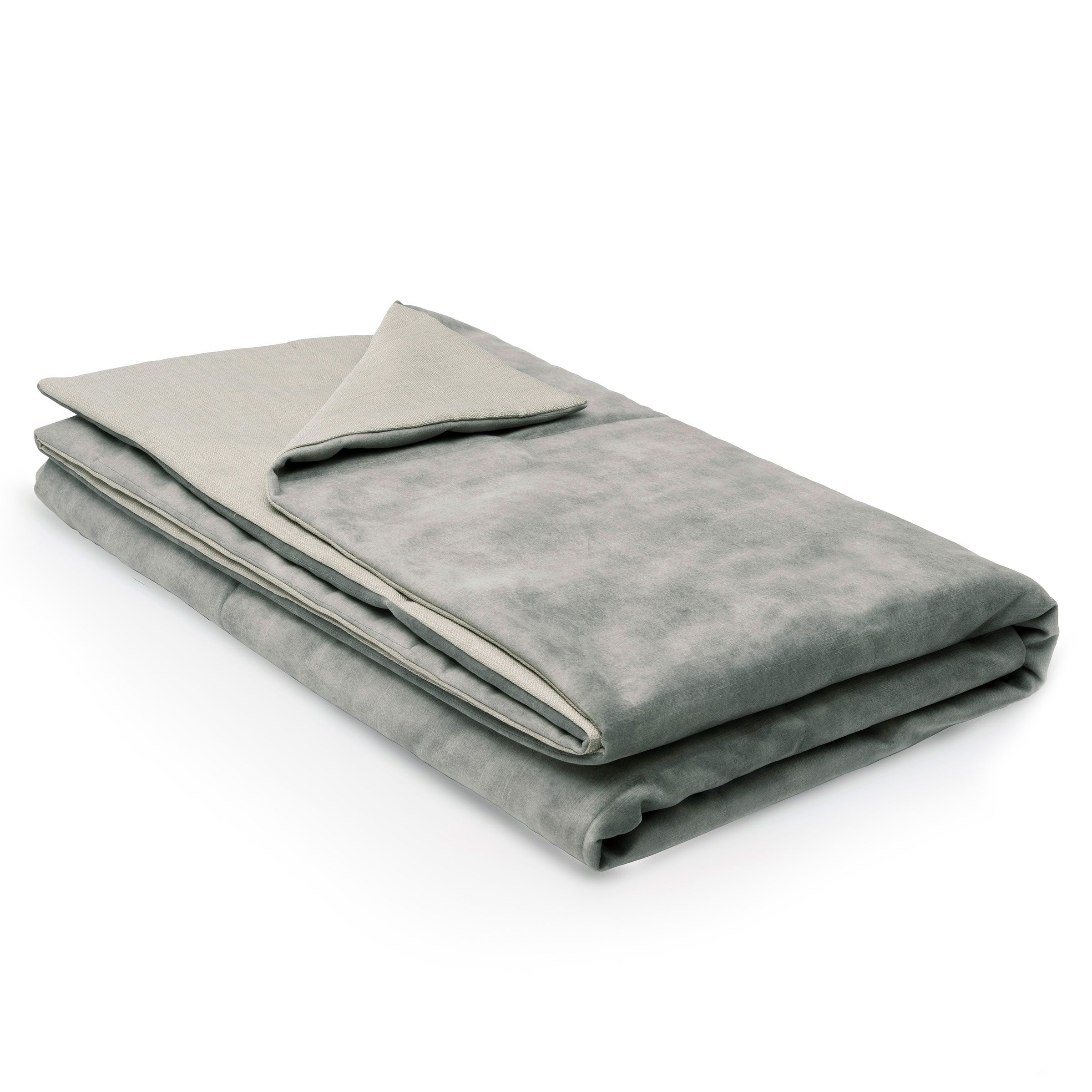 Mrs.Me Bedeind Sprei Porter Velours Silvermoss 135 x 300 cm