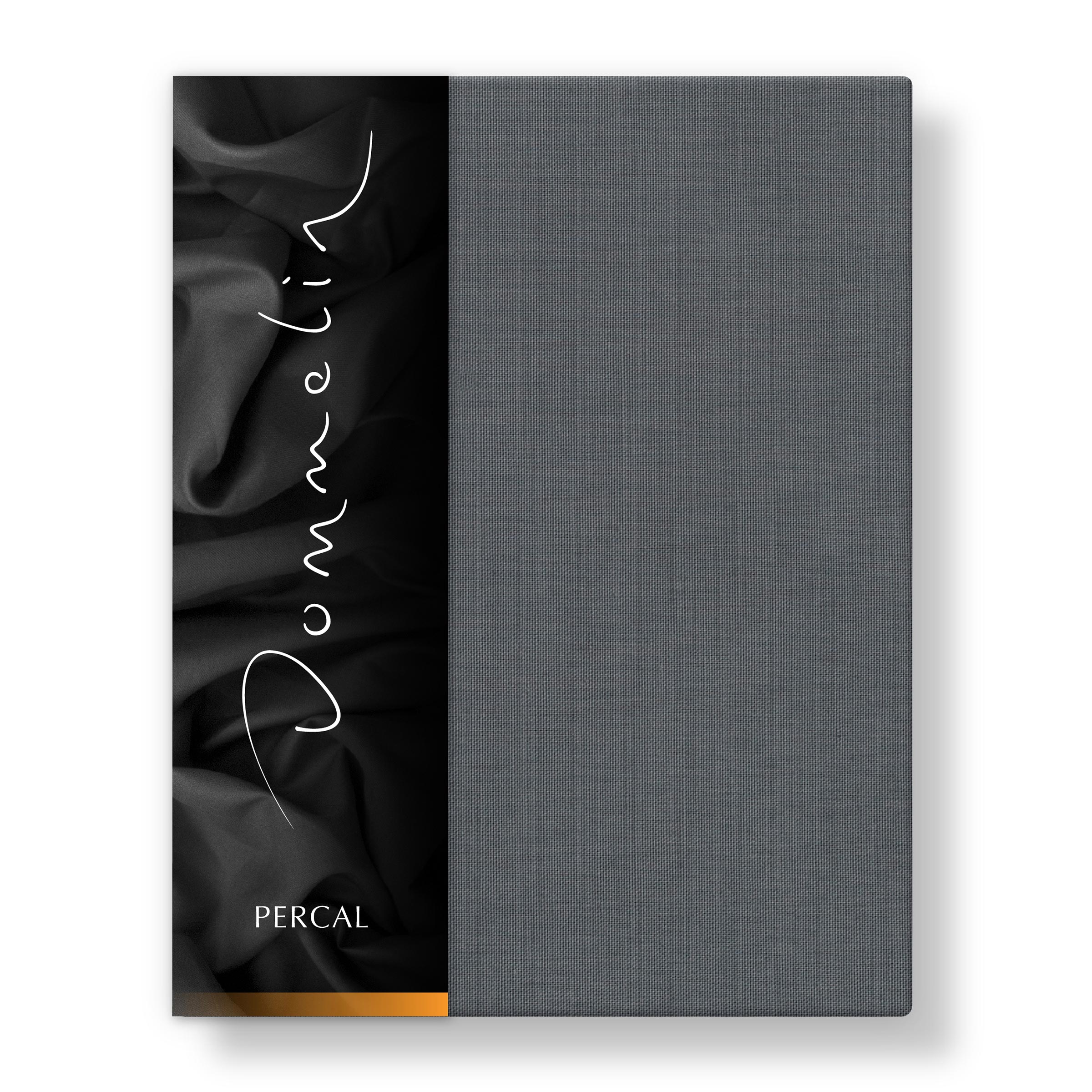 Dommelin Split Hoeslaken Percal 200TC Olifantgrijs