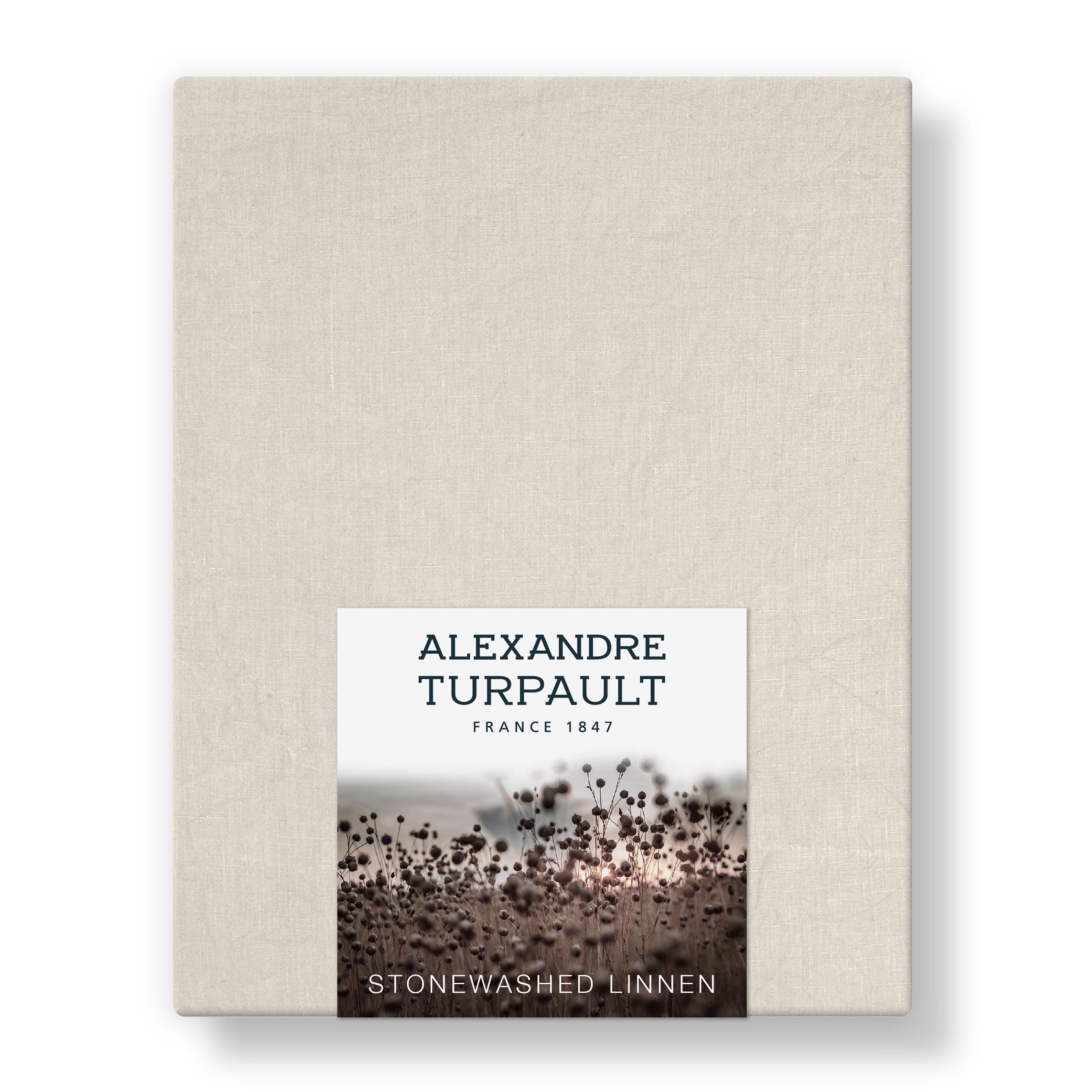 Alexandre Turpault Hoeslaken Nouvelle Vague Stonewashed Linnen Natural