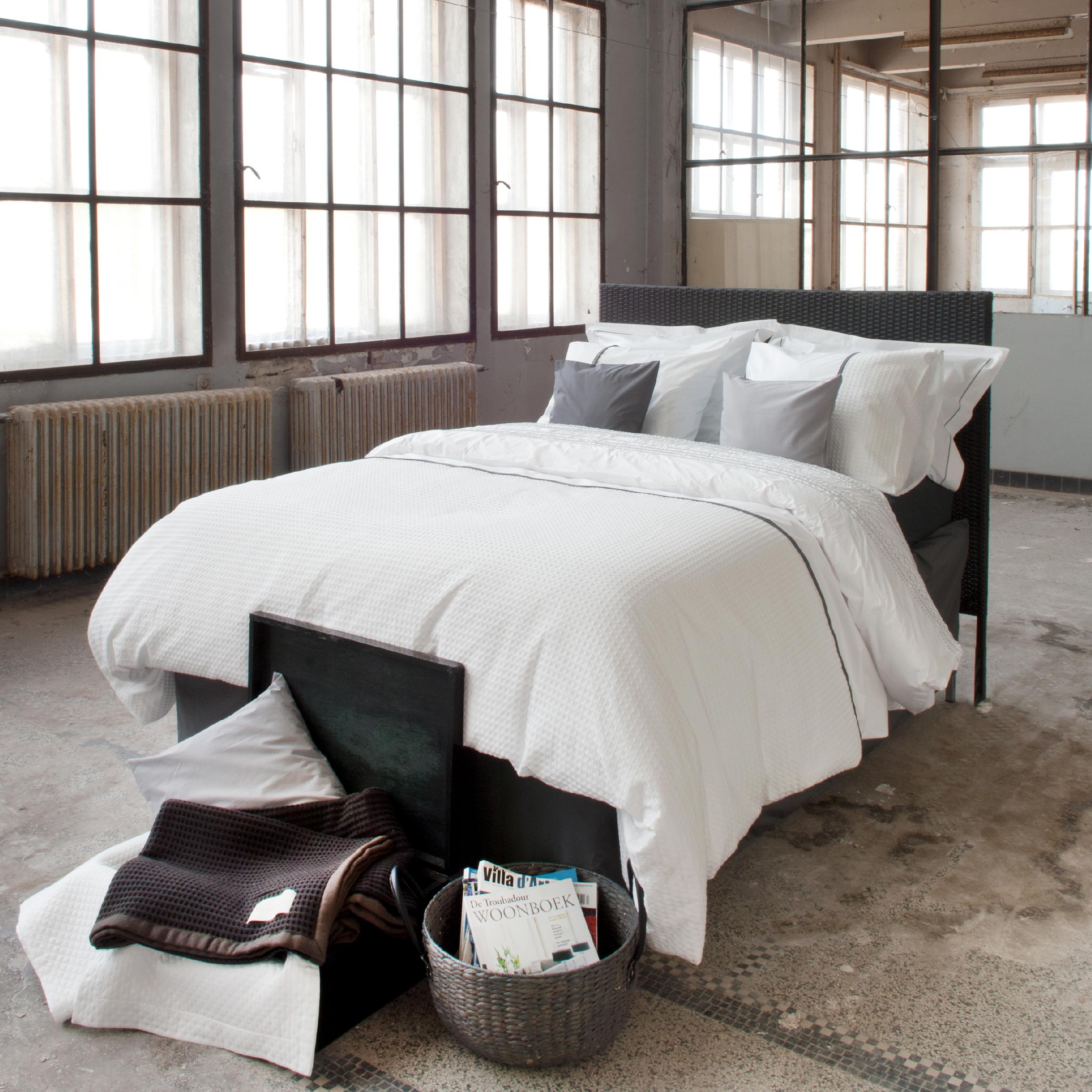 Dommelin Dekbedovertrekset Bari Percal 200TC Jeansblauw - Navy