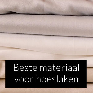 Beste materiaal hoeslaken