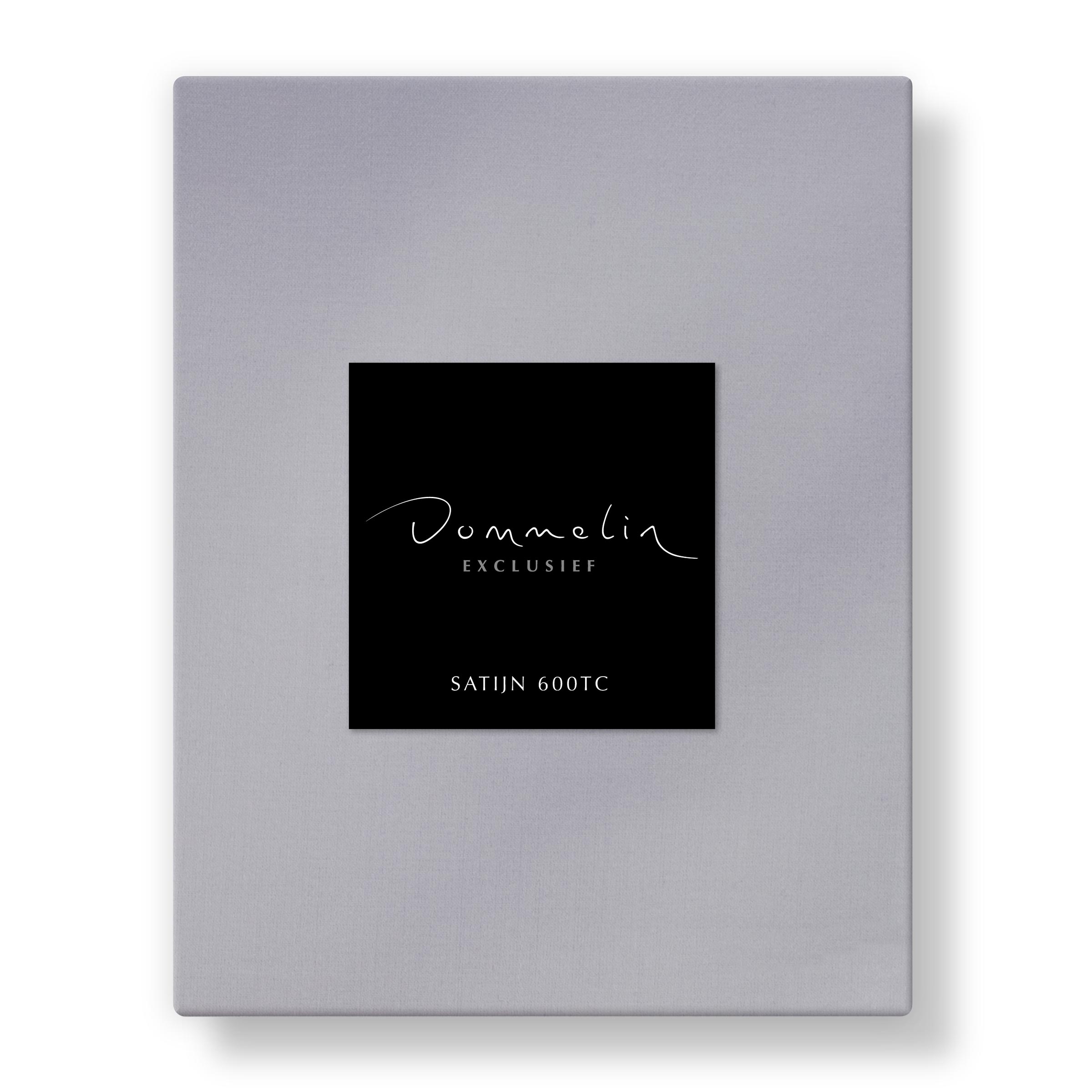 Dommelin Split Hoeslaken Satijn 600TC Parel