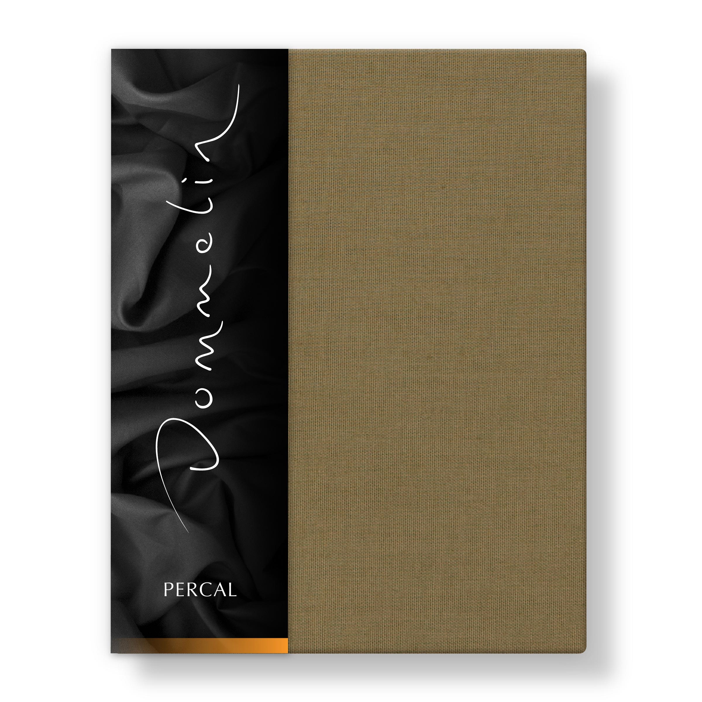 Dommelin Split Hoeslaken Percal 200TC Brons