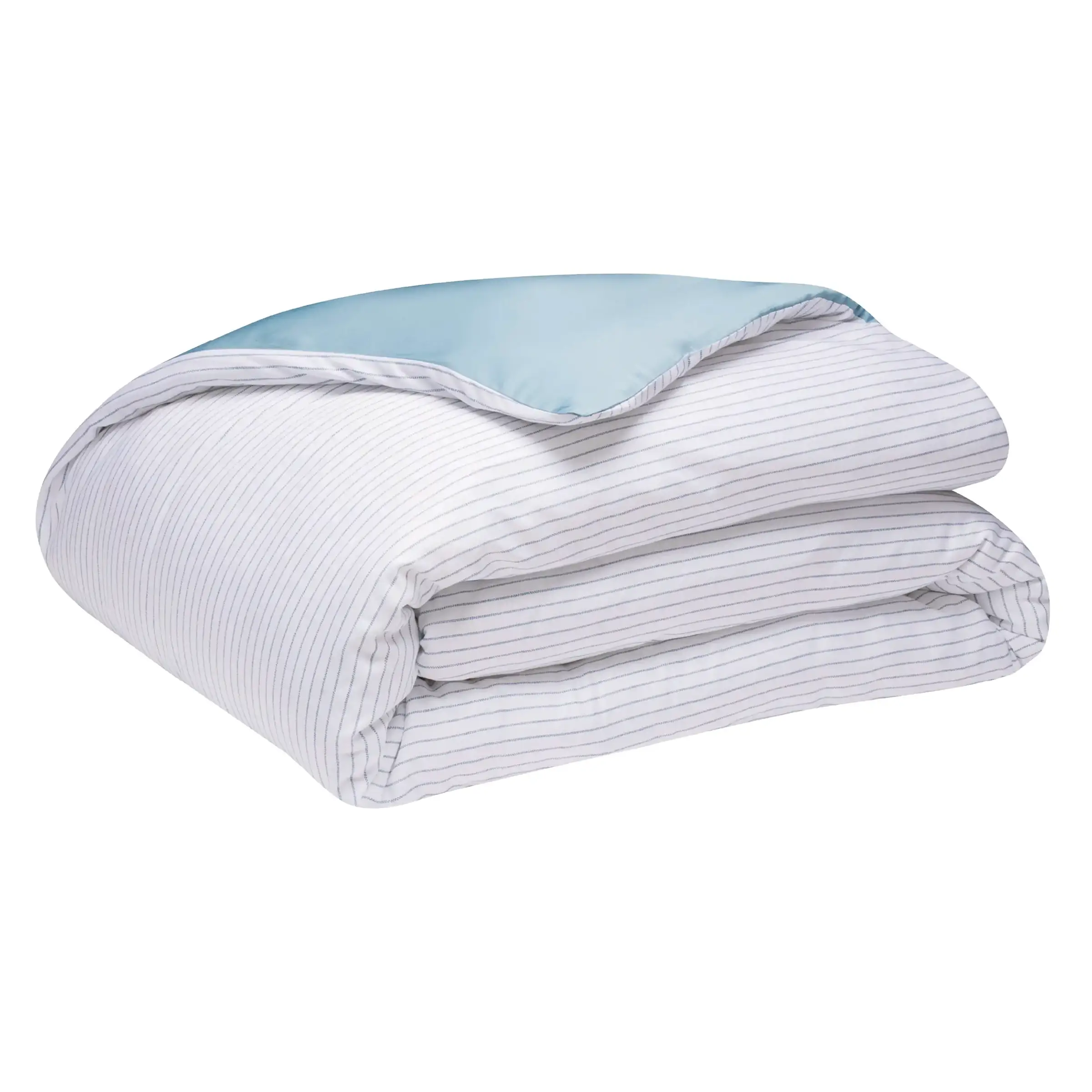 Essix Dekbedovertrek Sillage Bamboe 230TC Bleu Glacier 140 x 200 (Excl. kussenslopen)