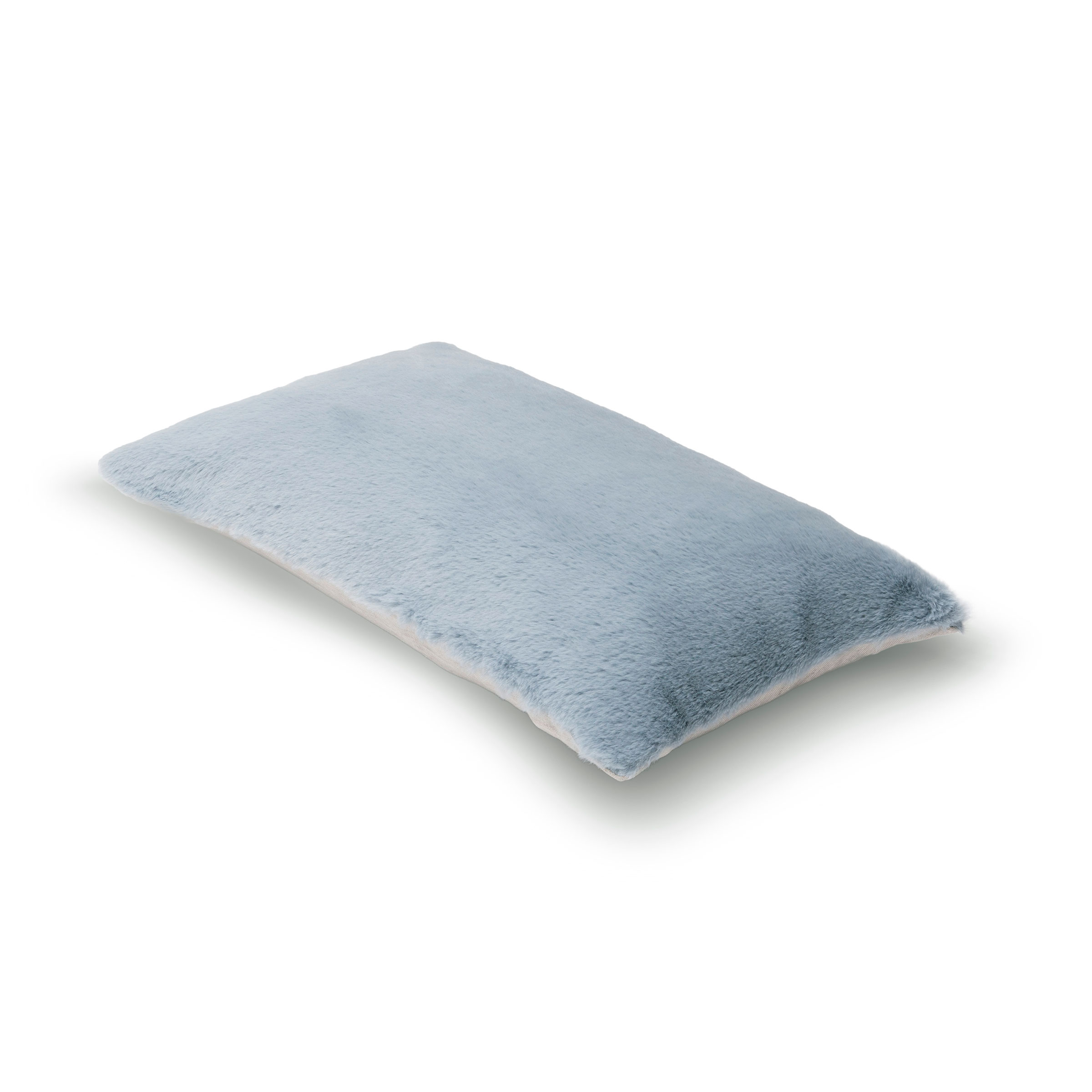 Mrs.Me Sierkussen Caprice Imitatiebont Powderblue