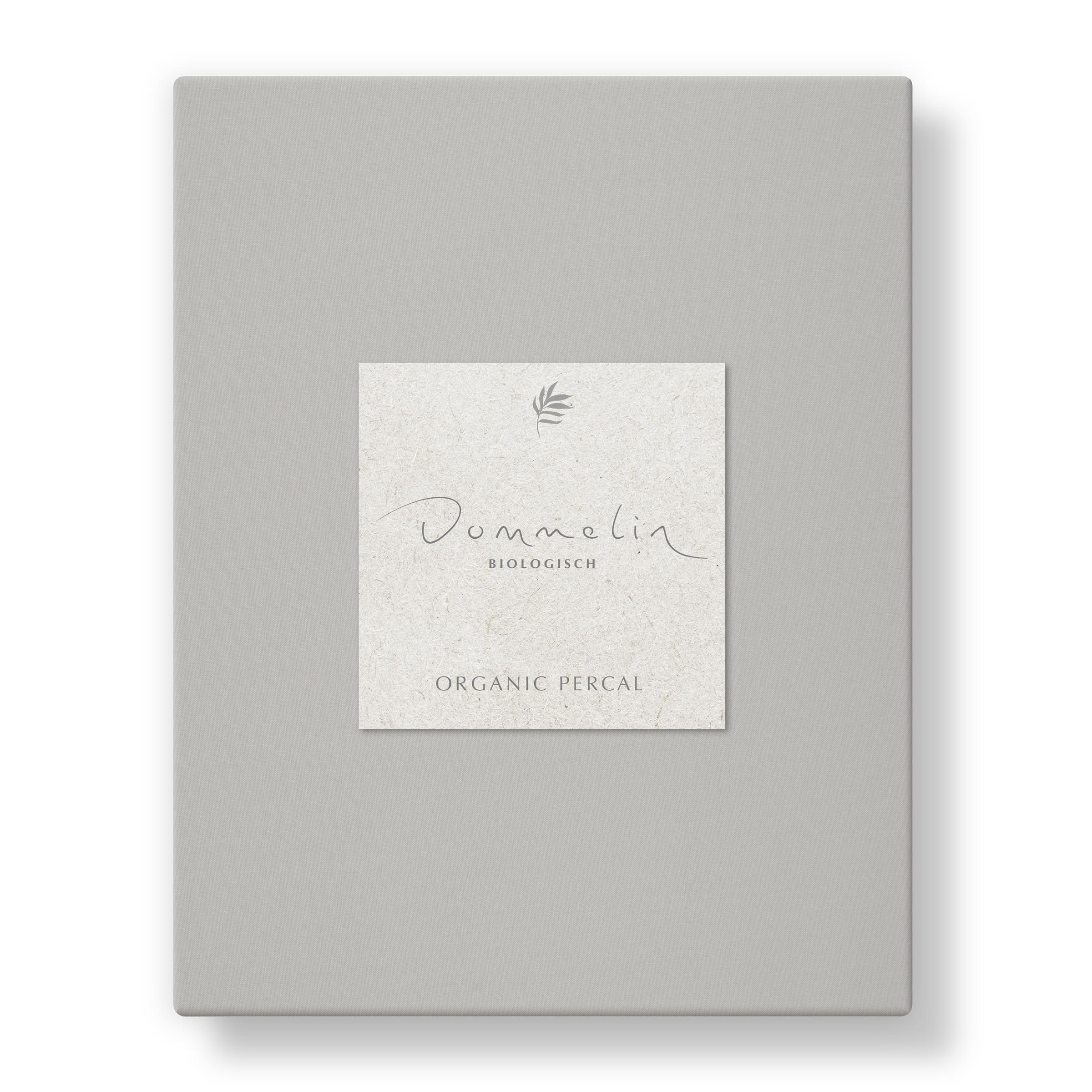 Dommelin Split Hoeslaken Organic Percal 200TC Platinum