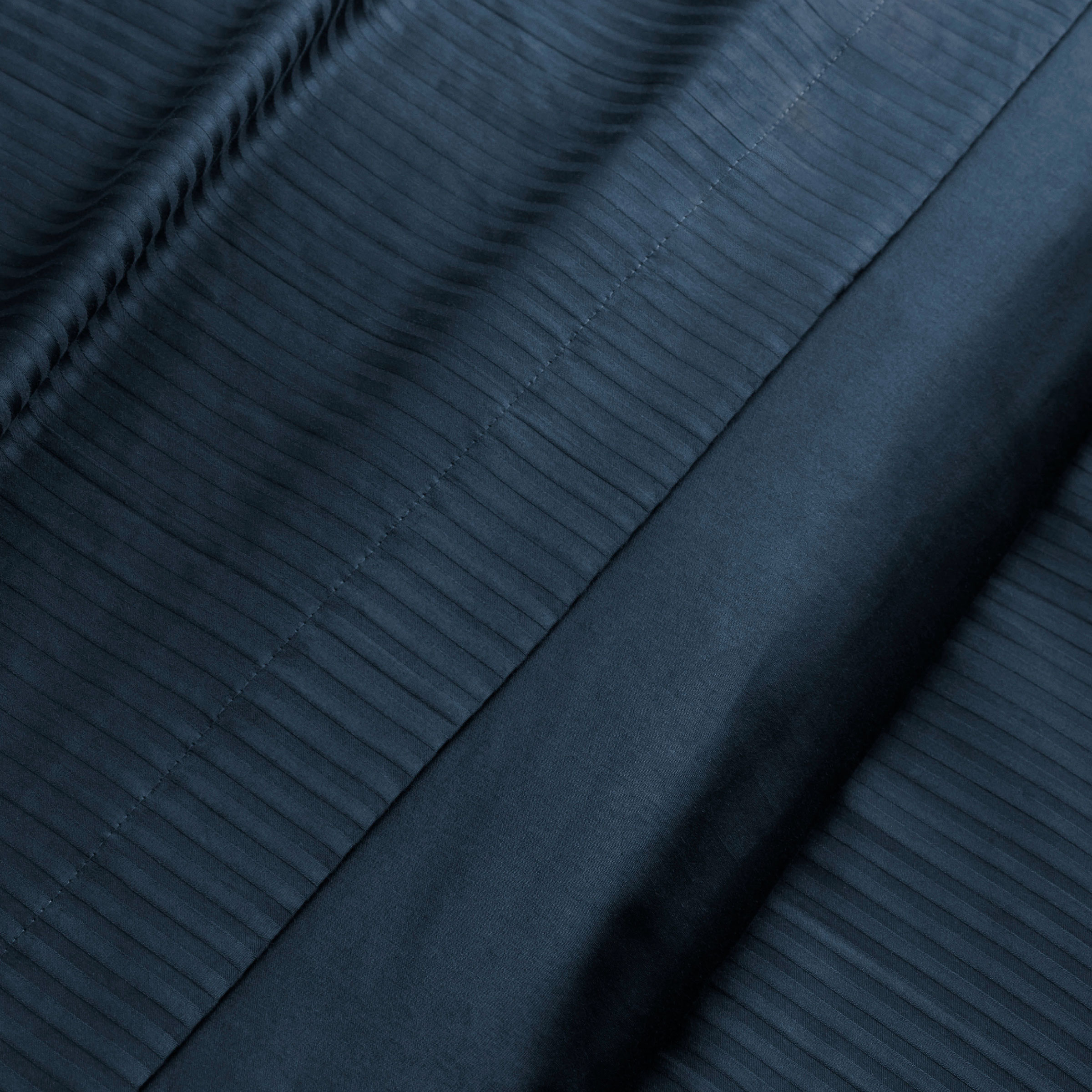 Essix Dekbedovertrek Set Grand Hotel Jacquard Satijn 300TC Bleu Nuit 