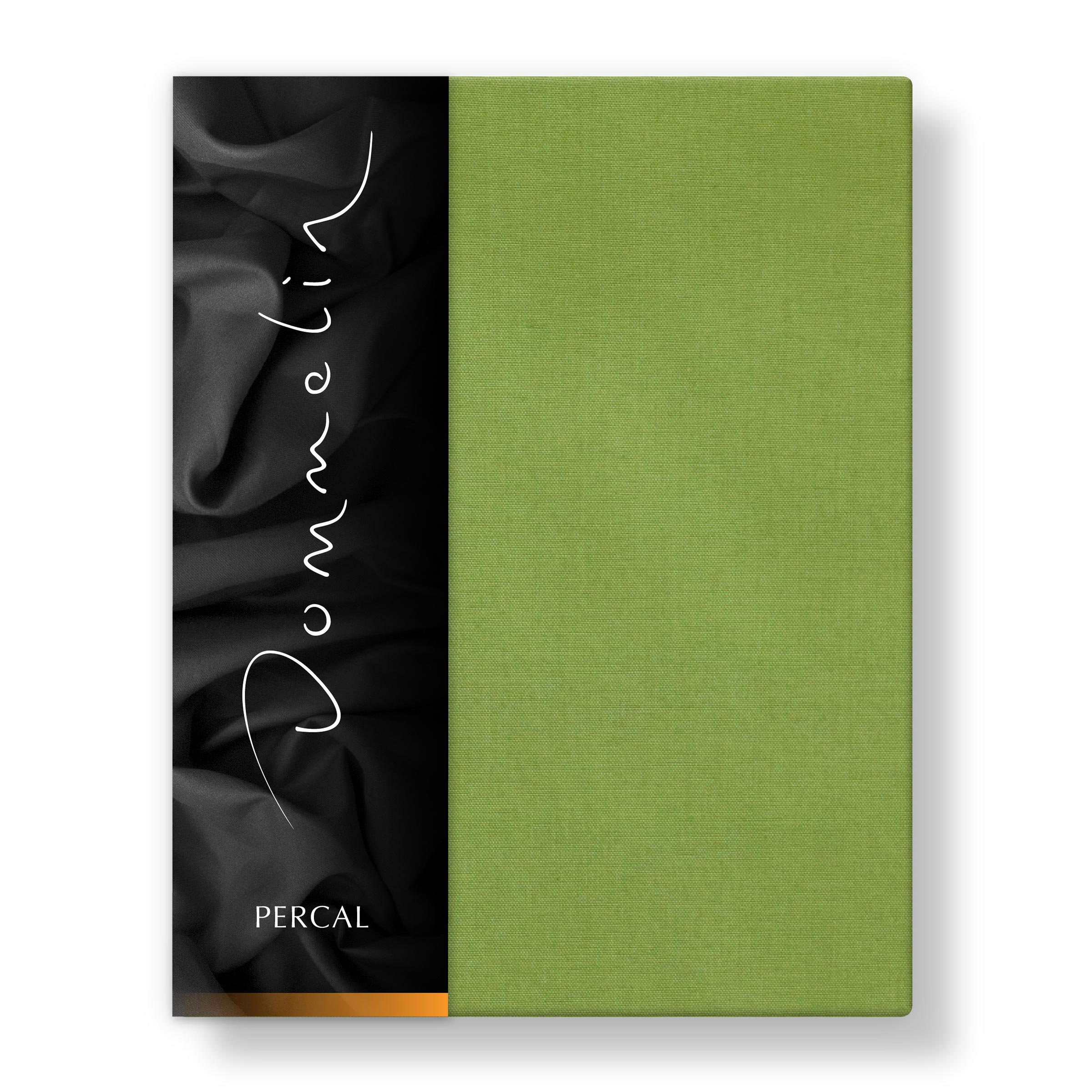 Dommelin Hoeslaken Hoge Hoek Percal 200TC Groen