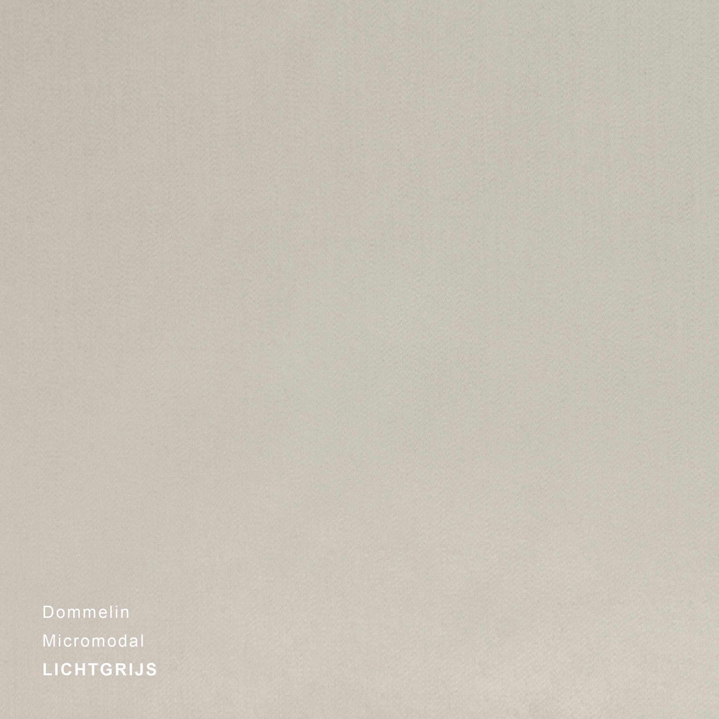 Dommelin Kussensloop Micromodal Lichtgrijs 