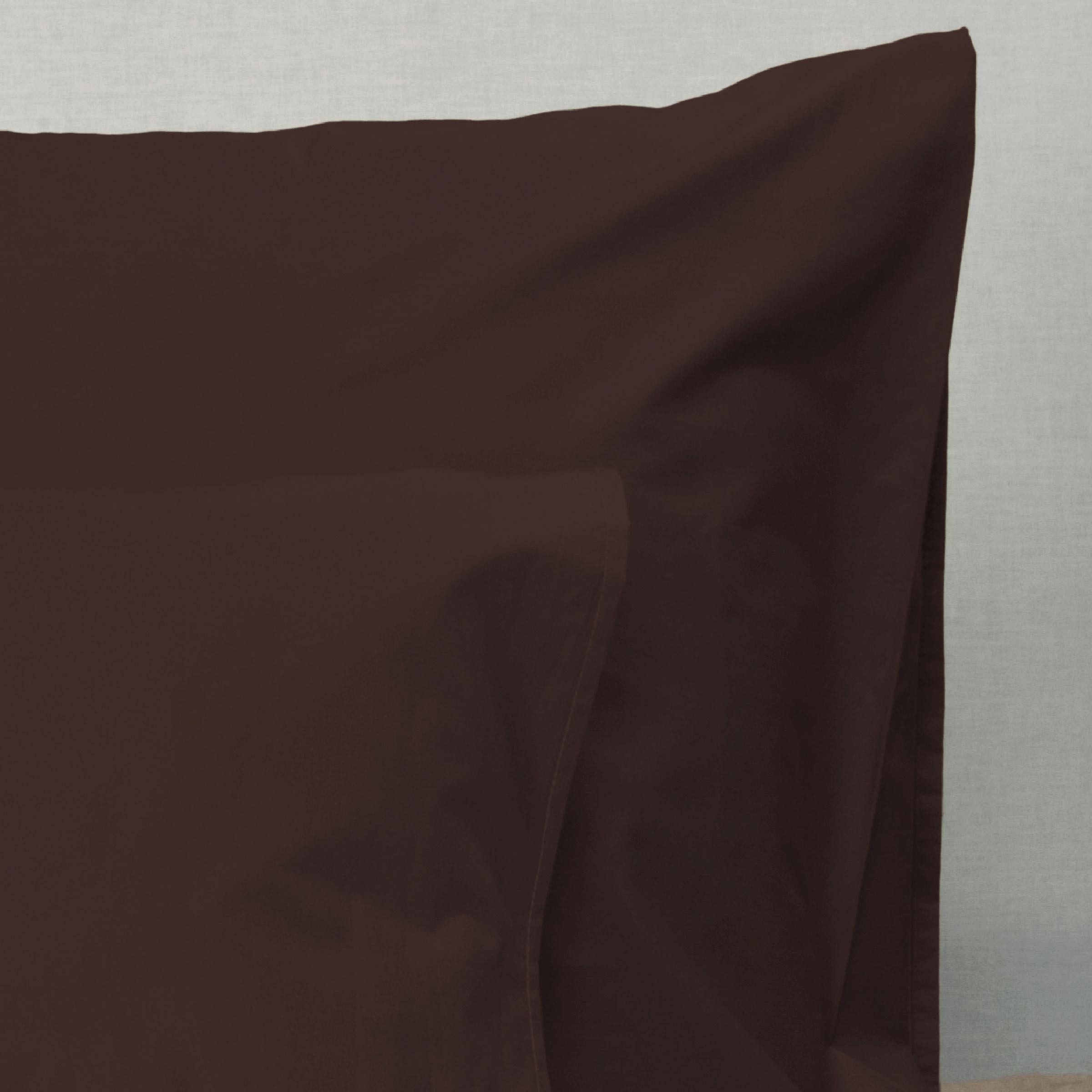 Dommelin Kussensloop Percal 200TC Bruin