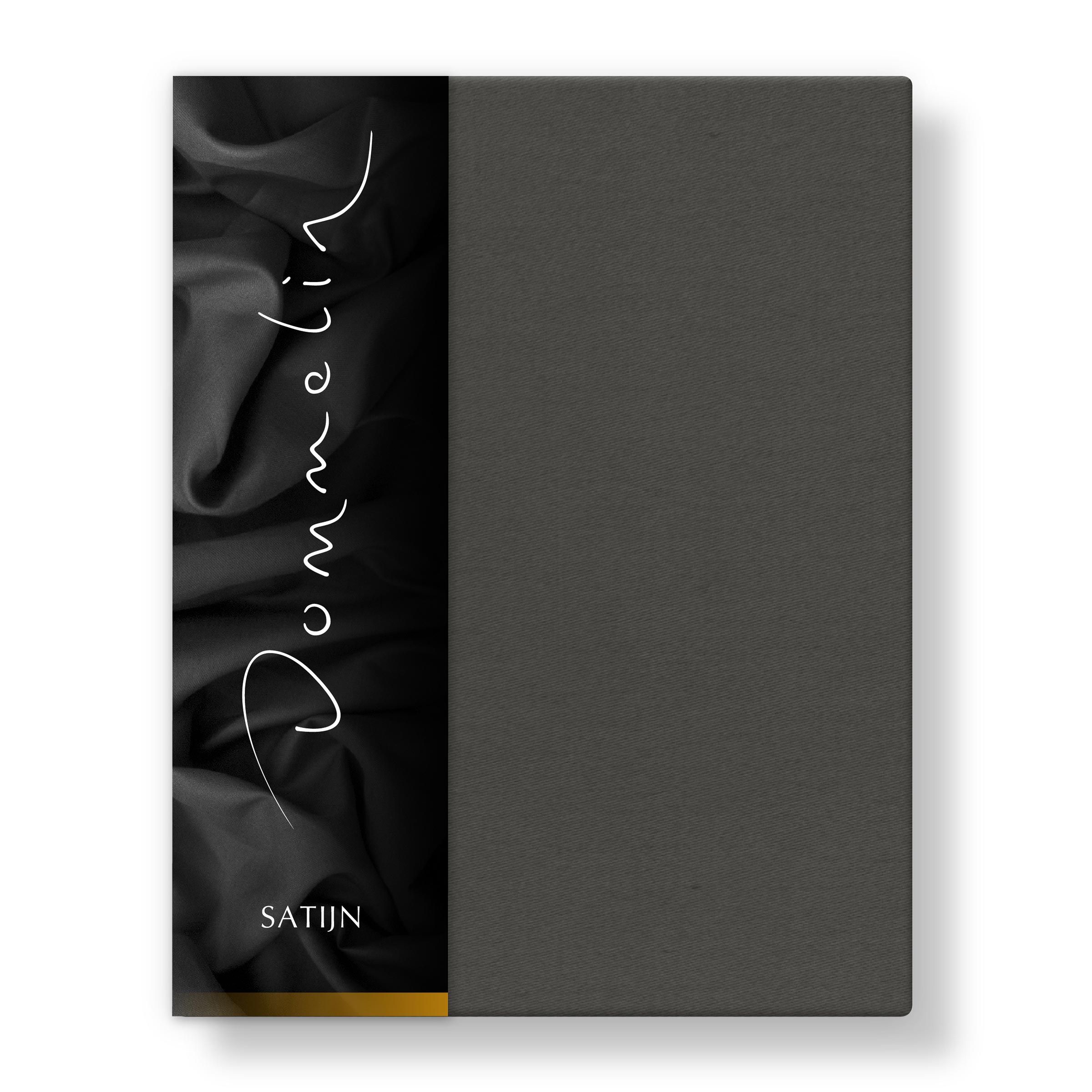 Dommelin Split Hoeslaken Satijn 300TC Leisteengrijs