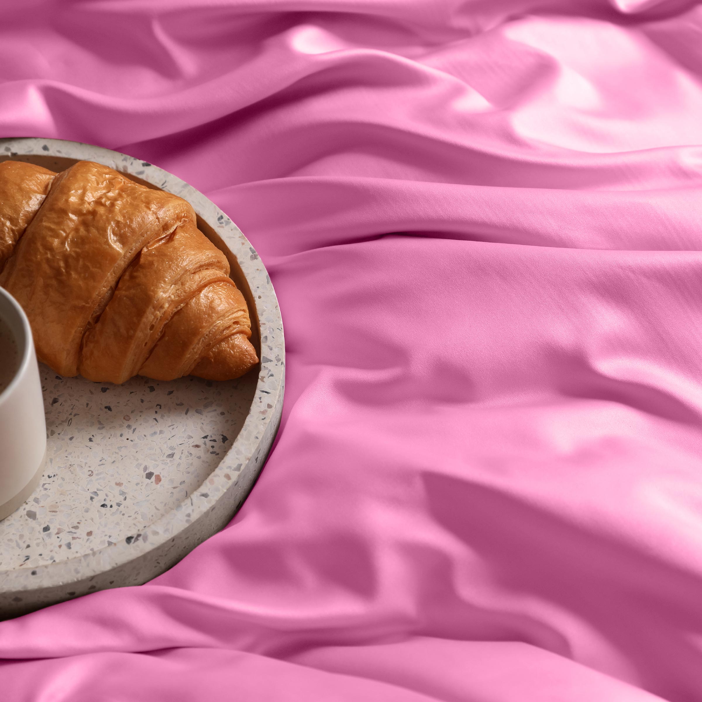 Dommelin Dekbedovertrek Set Satijn 300TC Fuchsia 