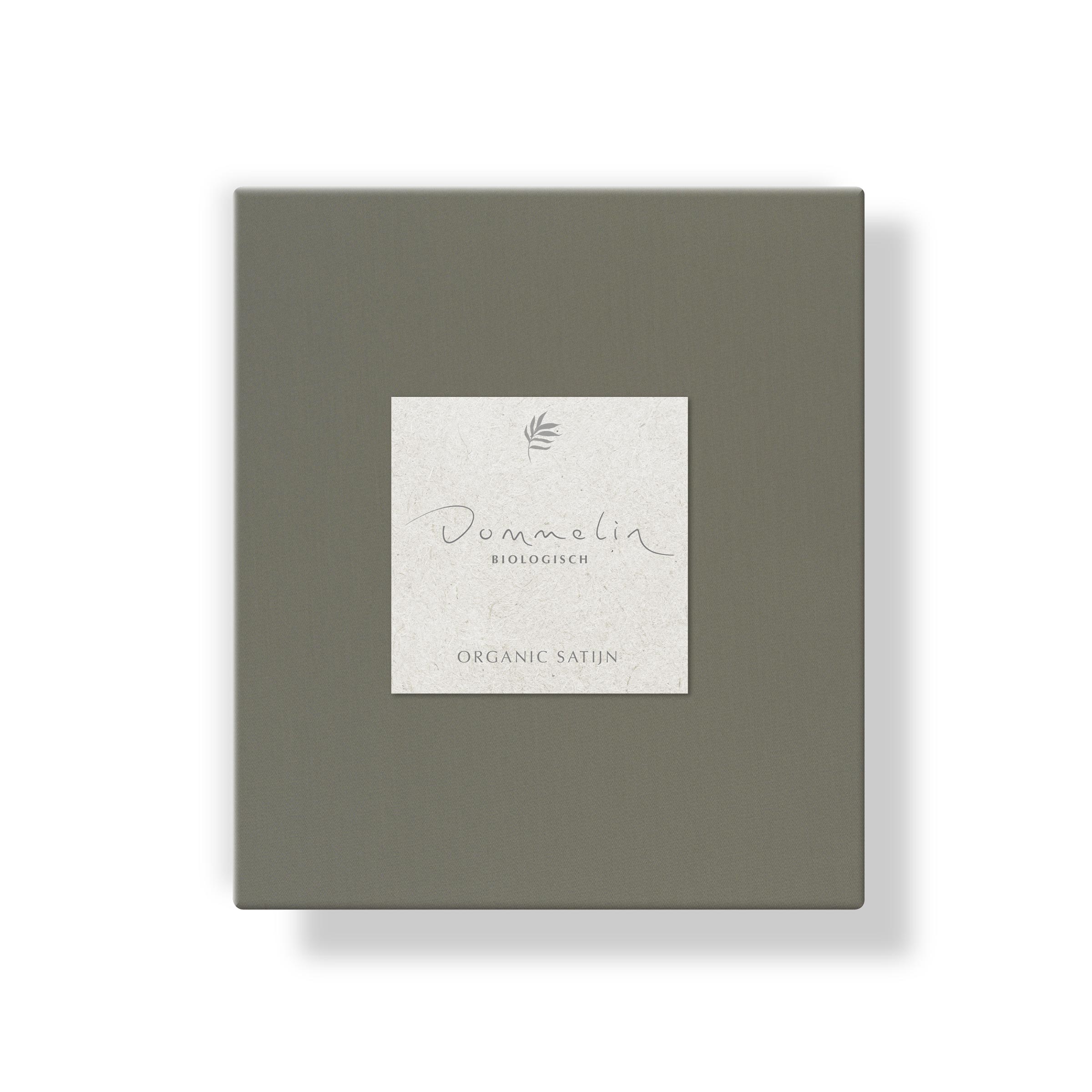 Dommelin Kussensloop Organic Satijn 300TC Boomschors 