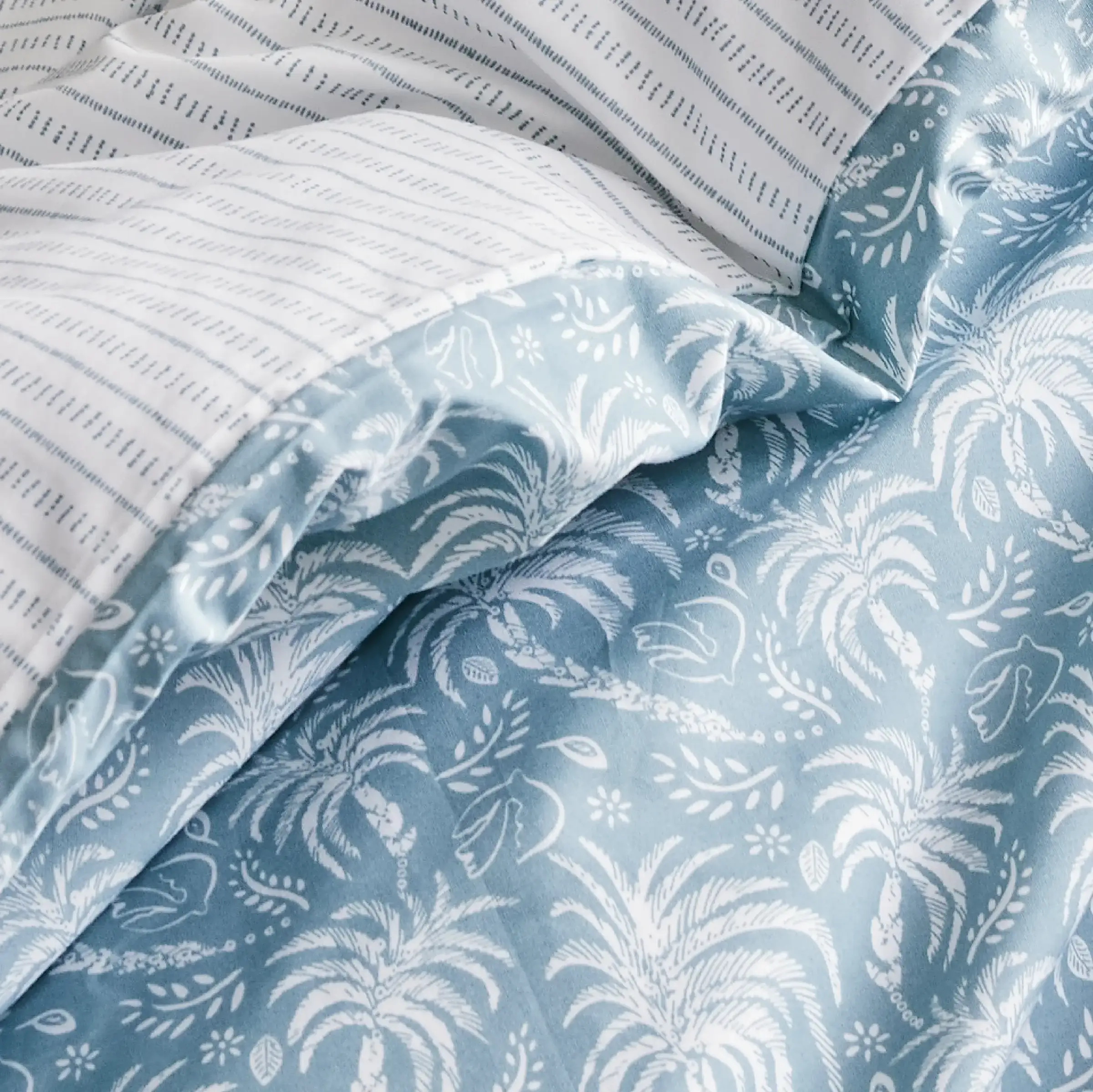 Essix Dekbedovertrek Palma Percal 200TC Multi