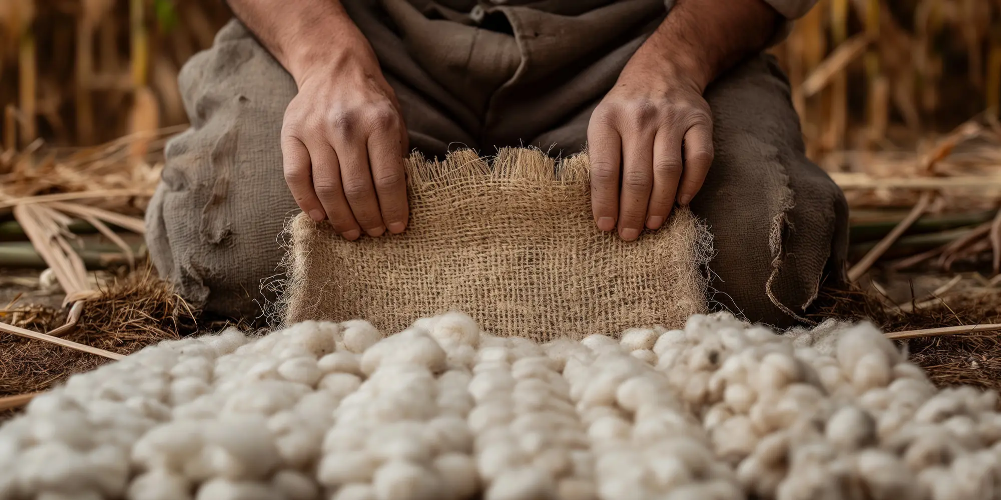 Biologische katoen teelt