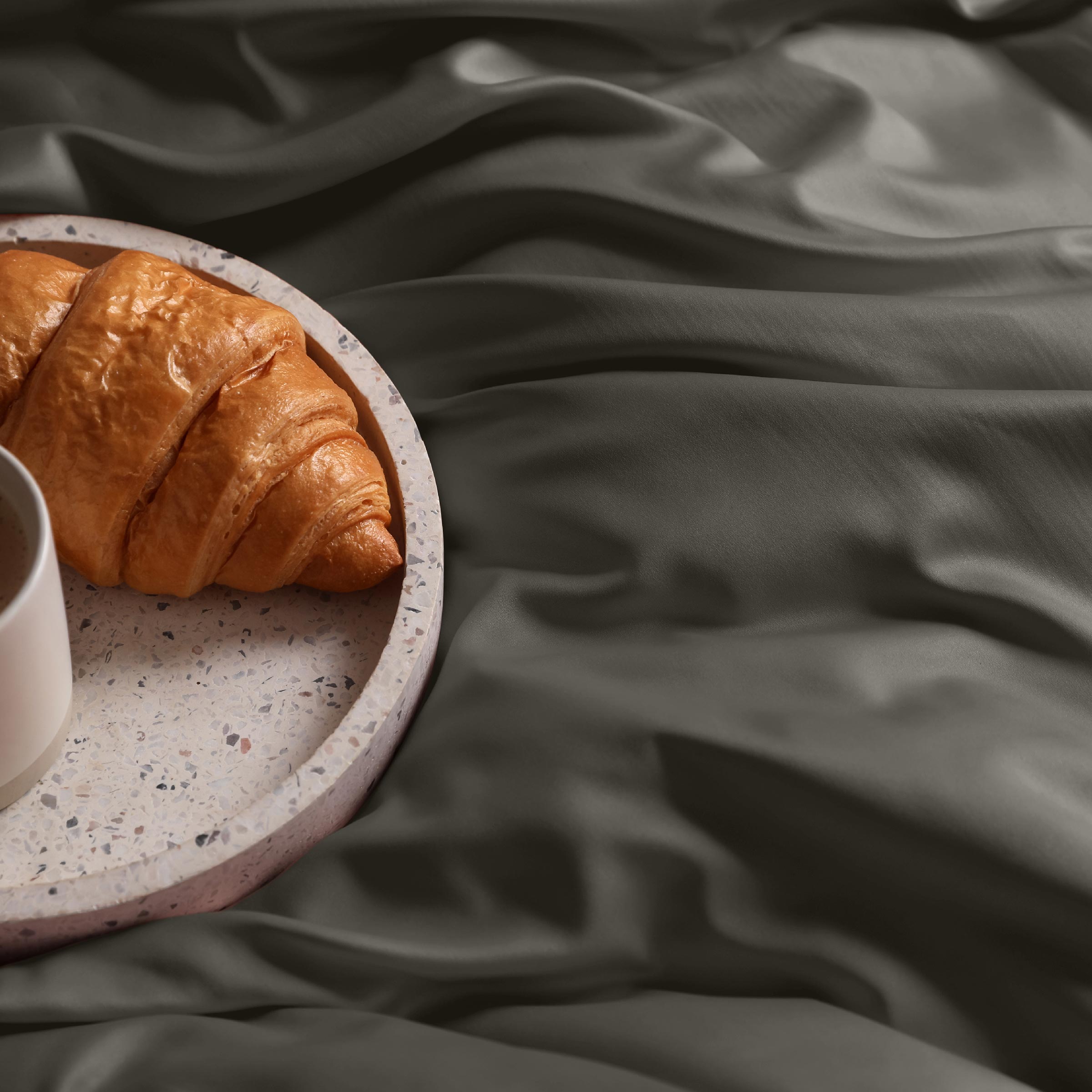 Dommelin Dekbedovertrek Set Satijn 300TC Leem