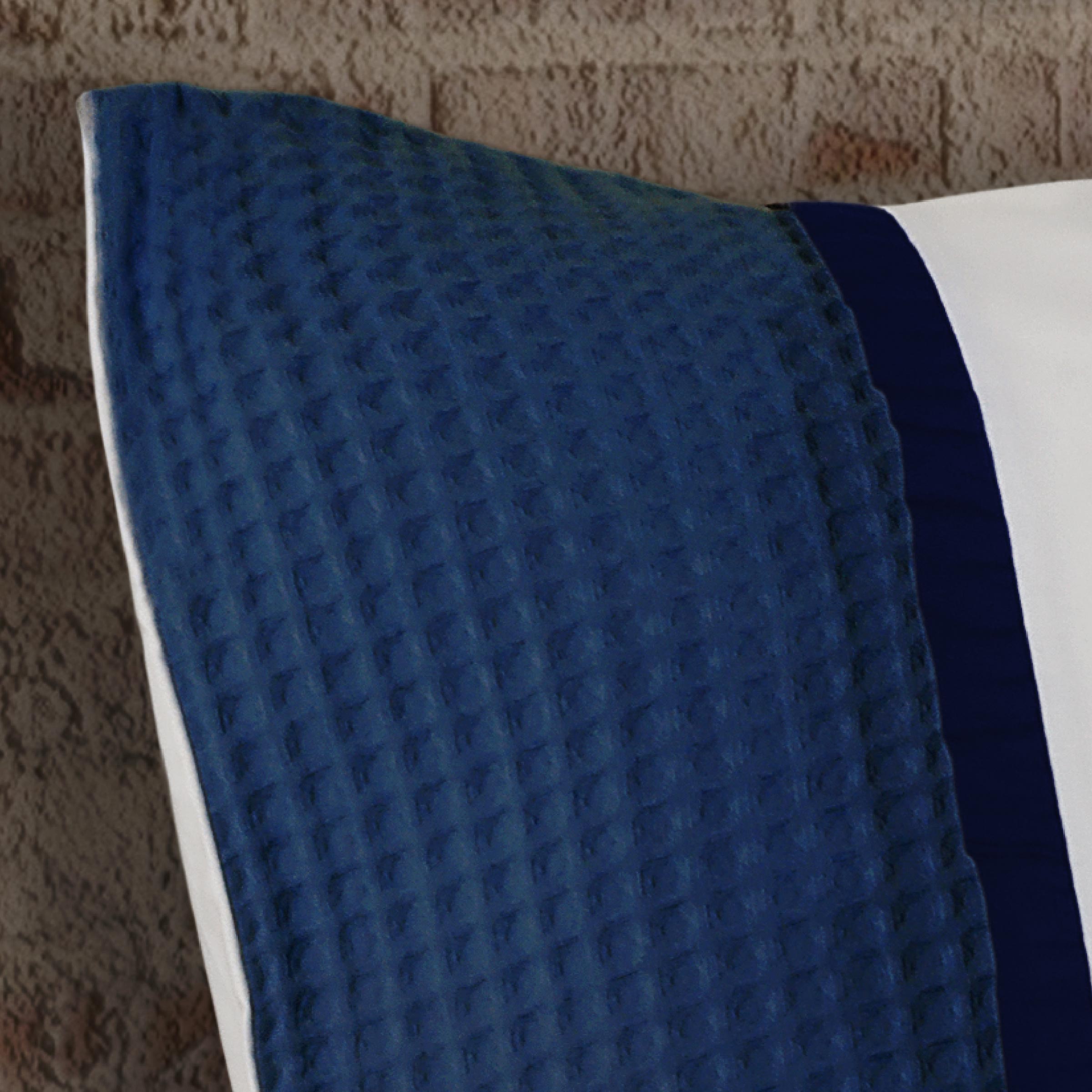 Dommelin Kussensloop Bari Percal 200TC Jeansblauw - Navy 60 x 70 cm