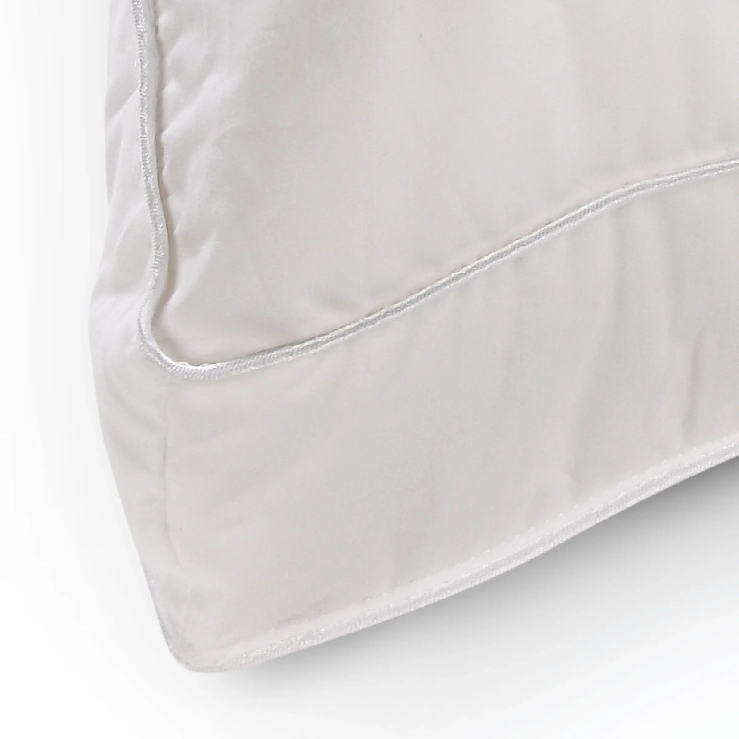 Jonk Kussen Sevilla 100% witte Poolse Ganzen Dons Box 60 x 70 cm