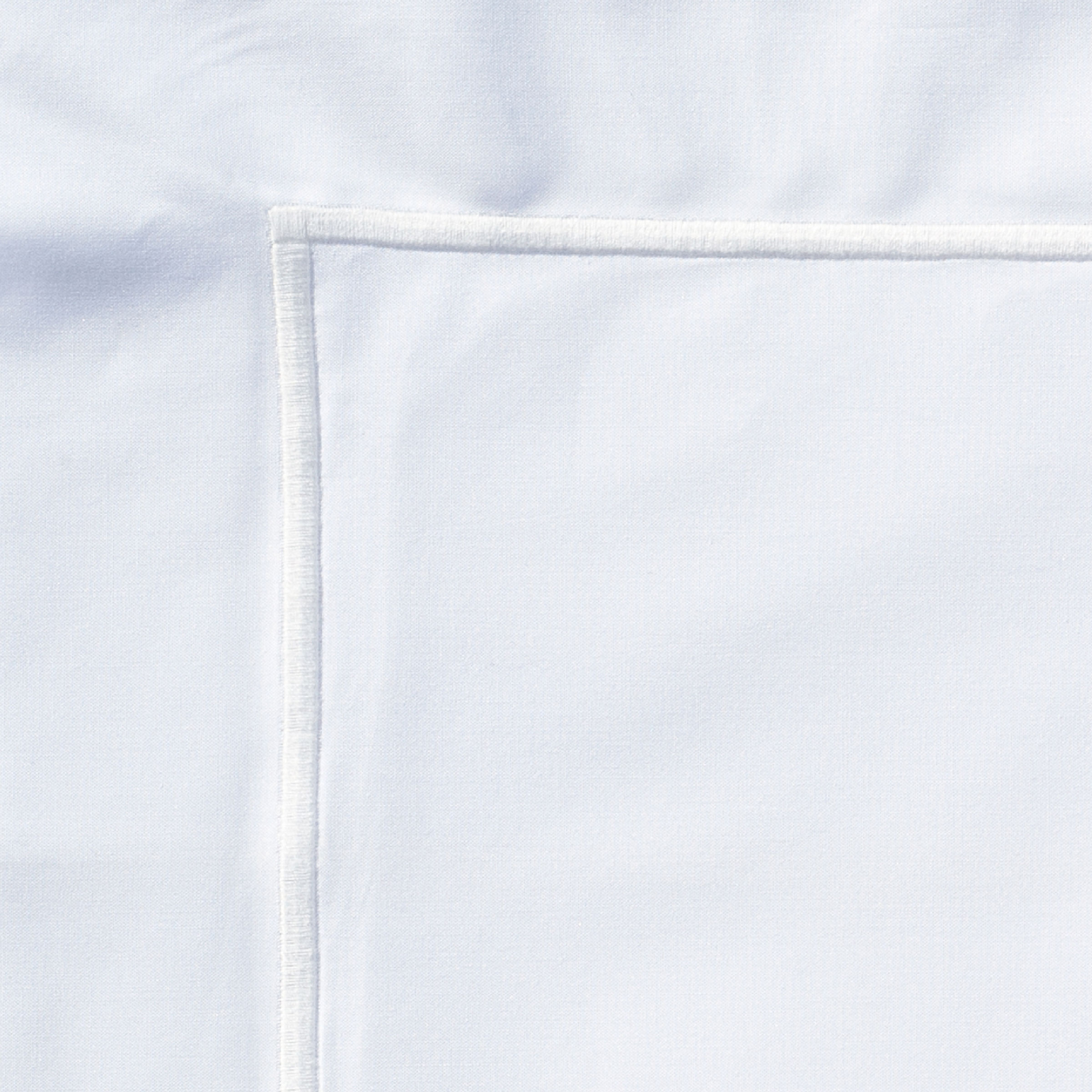 Dommelin Kussensloop Volant Cortina Percal 200TC Wit - Wit 60 x 70 cm