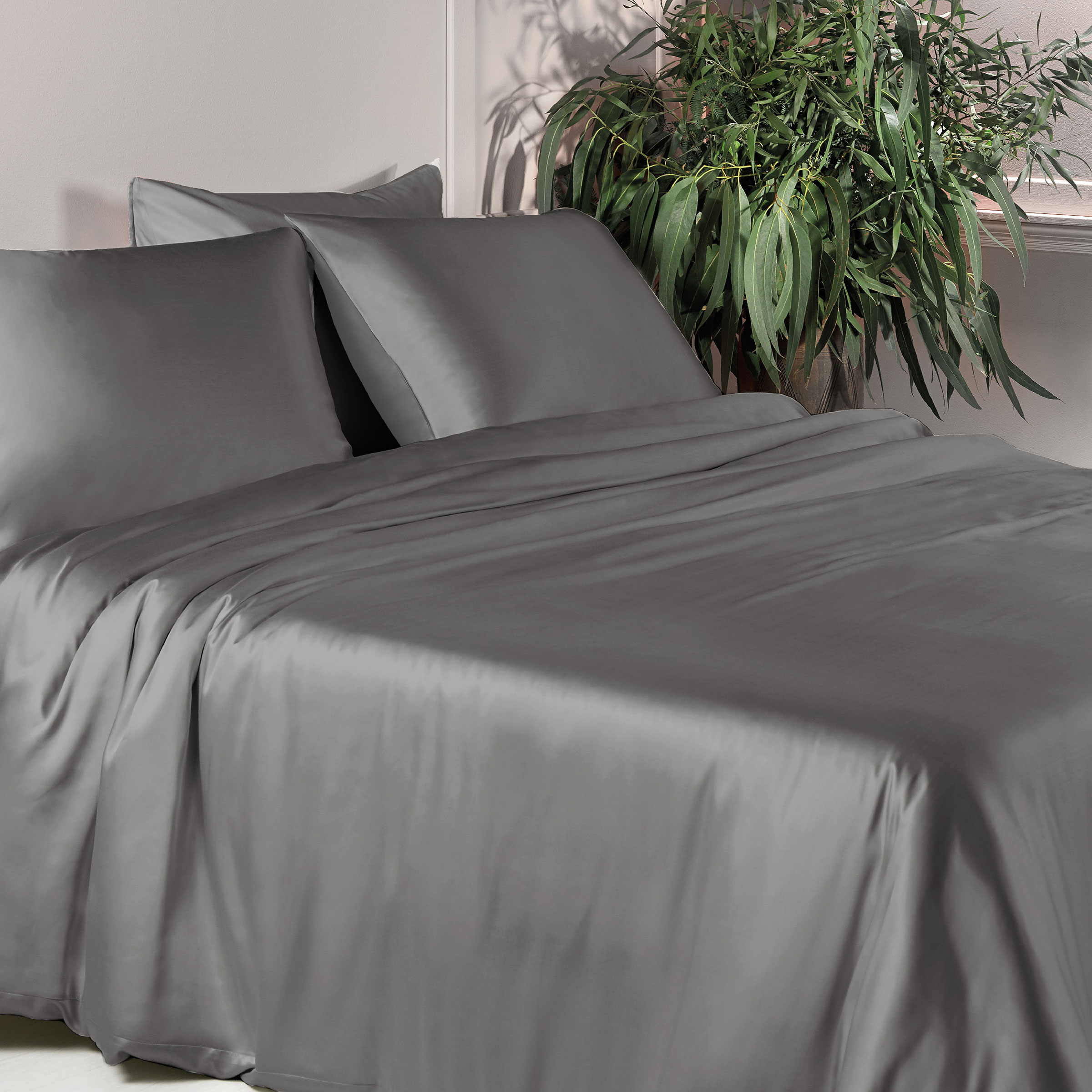 Dommelin Dekbedovertrekset Faya Micromodal 300TC Zink